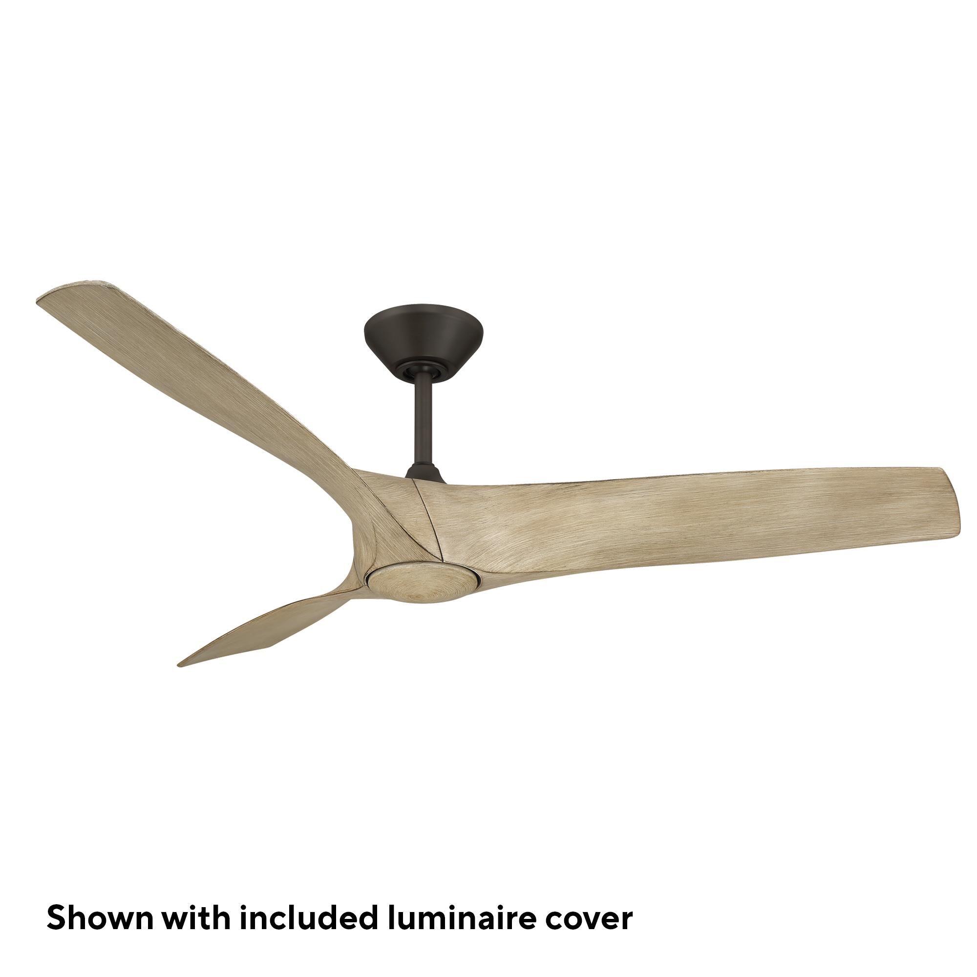 Zephyr 62 Inch Ceiling Fan with Light Kit by Modern Forms