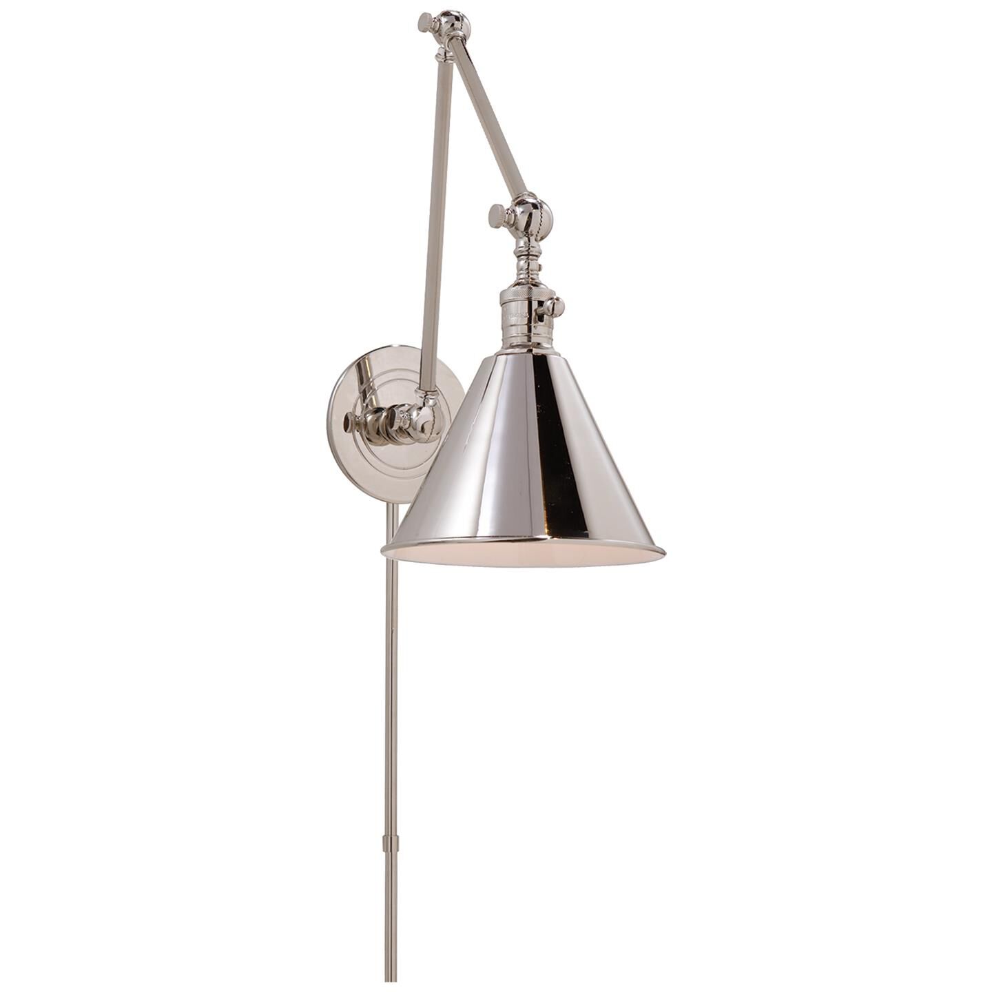 Chapman & Myers Boston Wall Swing Lamp,