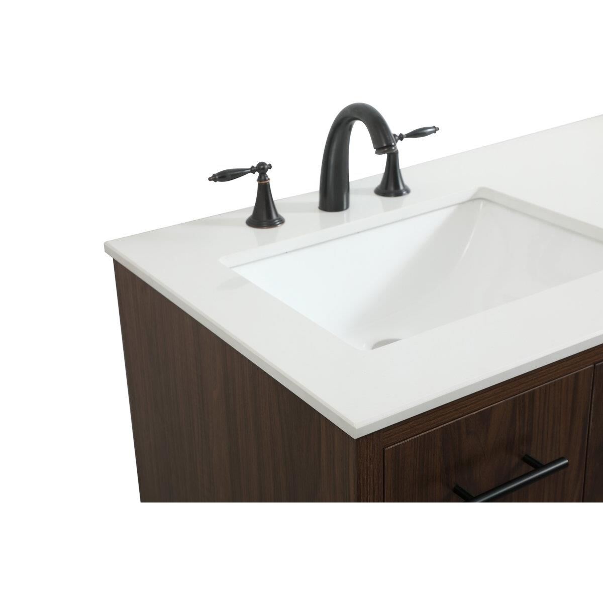 Shown in Walnut finish