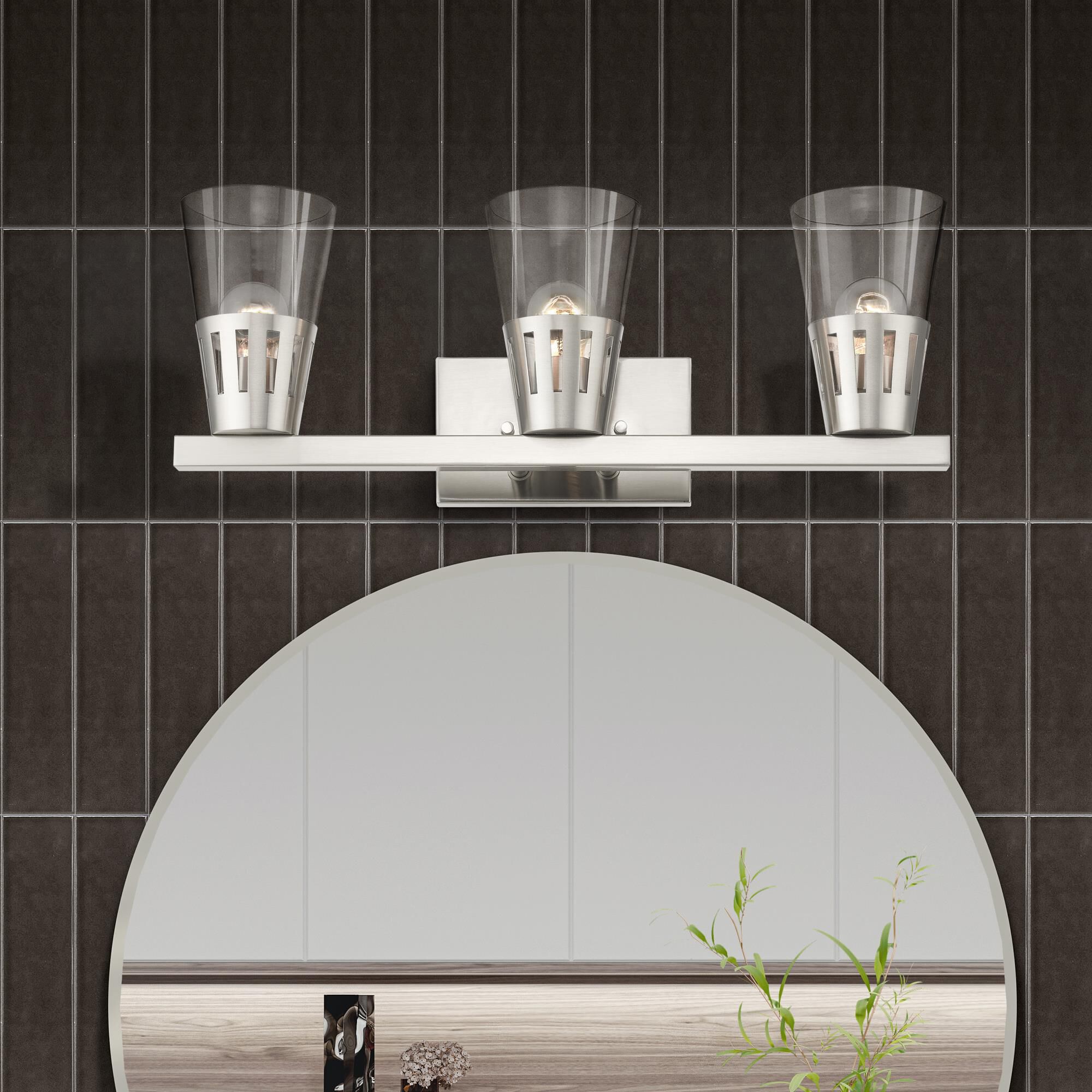 Bennington 23 Inch 3 Light Bath Vanity Light by Livex Lighting