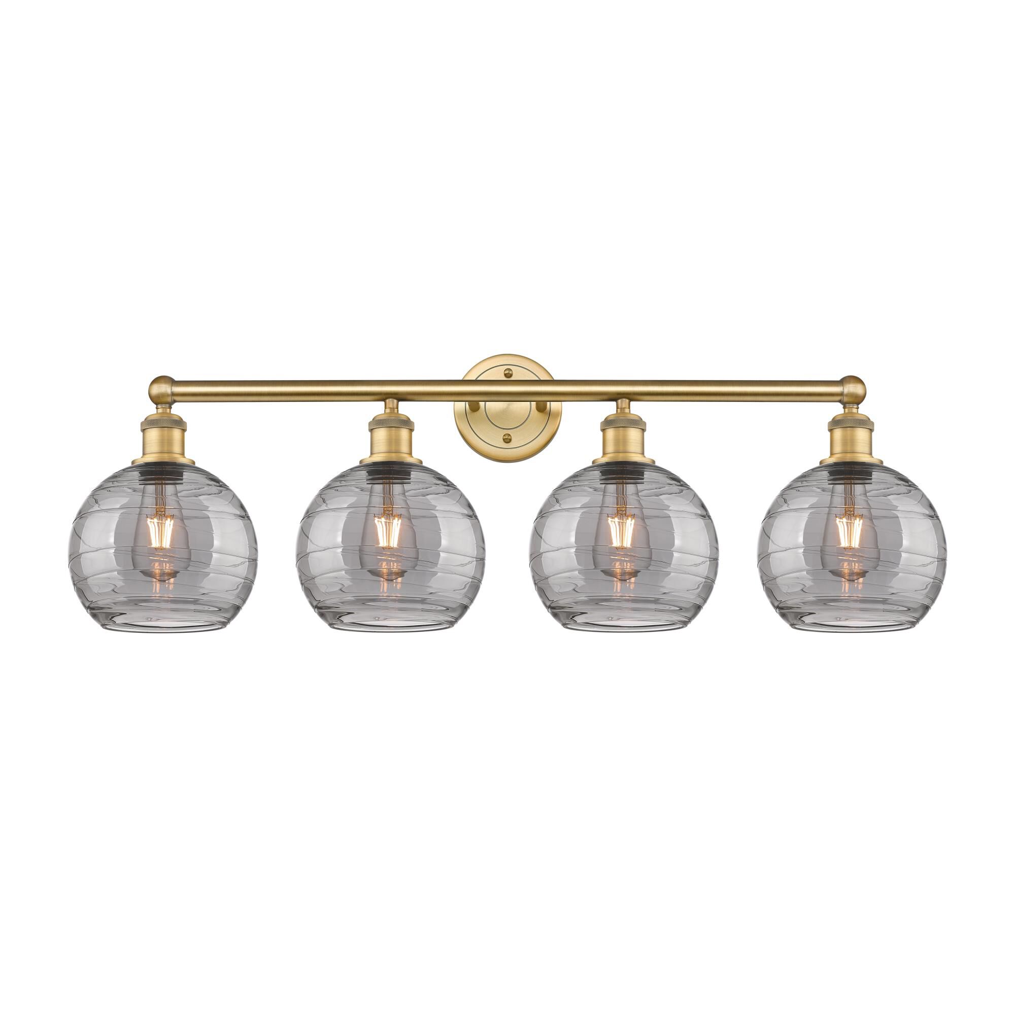 Bruno Marashlian Athens Deco Swirl 35 Inch Bath Vanity Light by Innovations Lighting