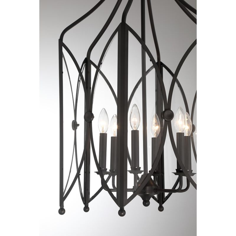 Enclave Large Lantern Pendant by Savoy House