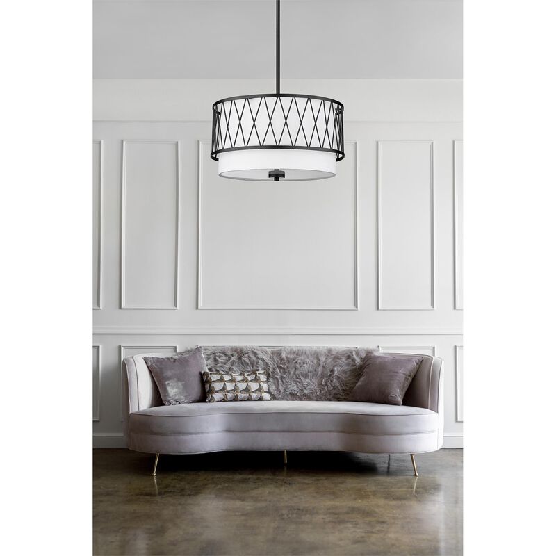 Dalton 17 Inch Large Pendant by Z-Lite