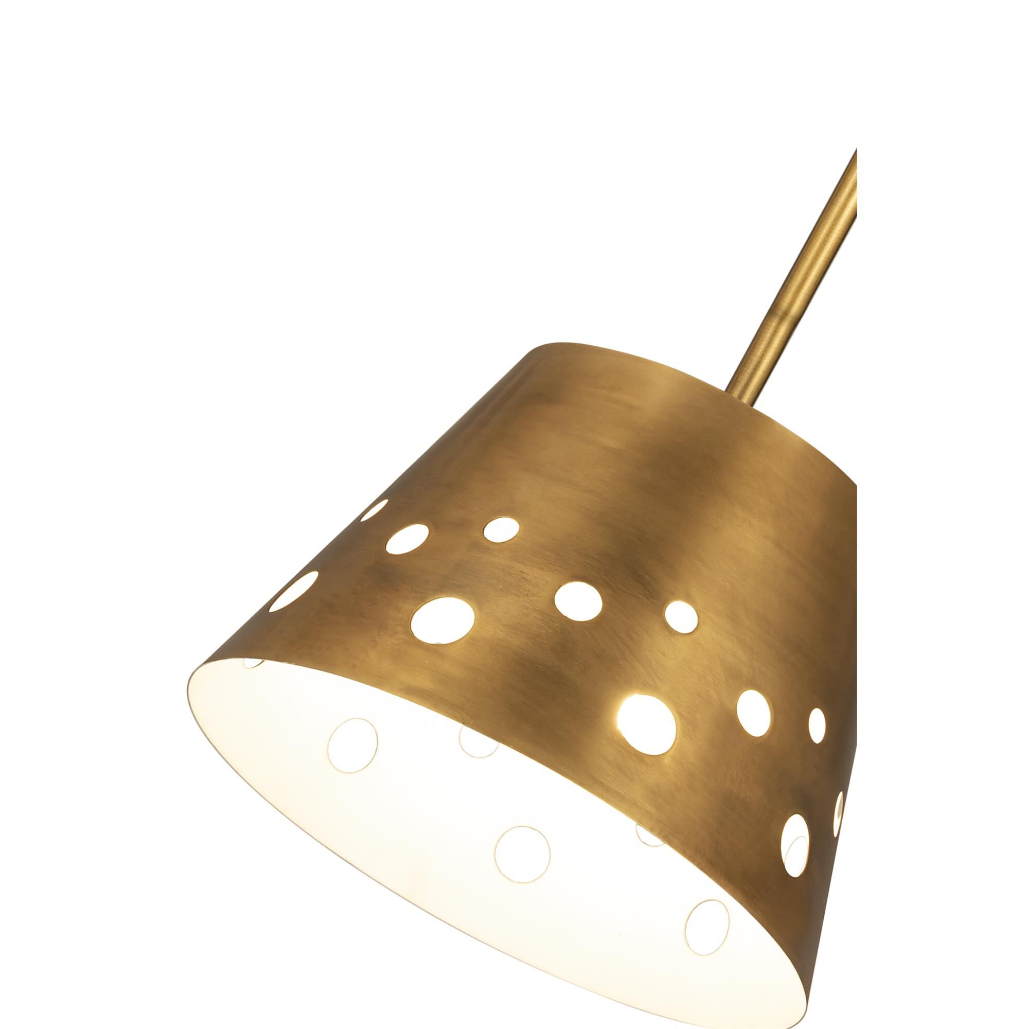 Shown in Rubbed Brass finish
