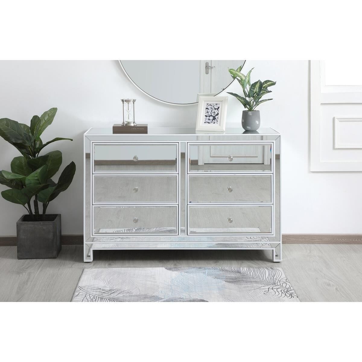 Shown in White finish