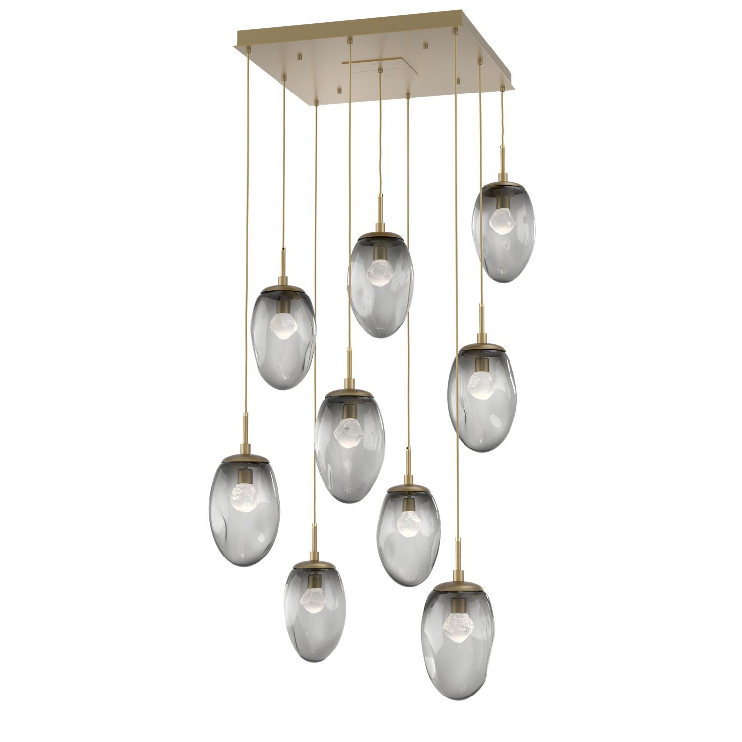Levi Wilson Nebula 32 Inch 9 Light LED Multi Light Pendant by Hammerton Studio