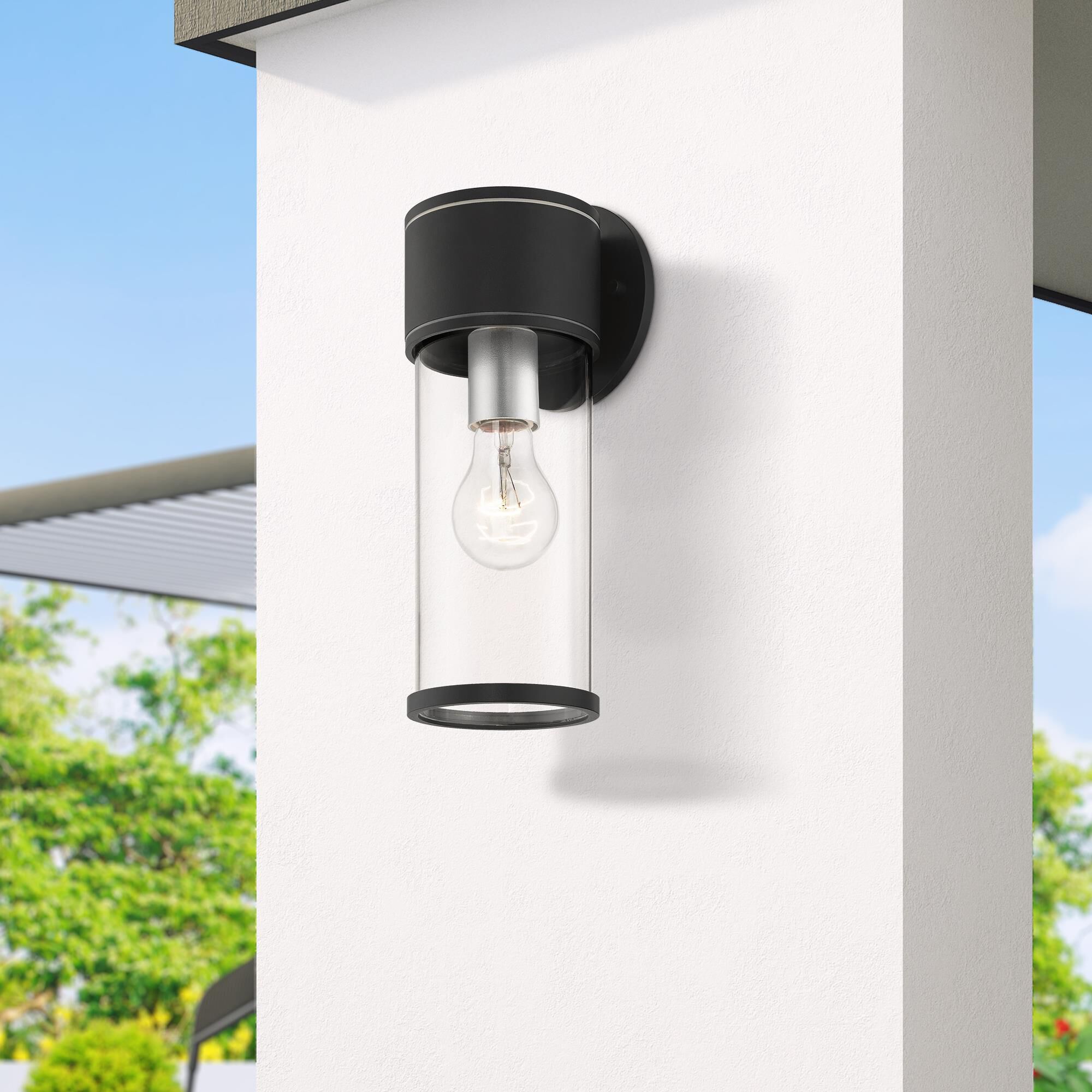 Livex Lighting Atlantic 11 Inch Tall Outdoor Wall Light