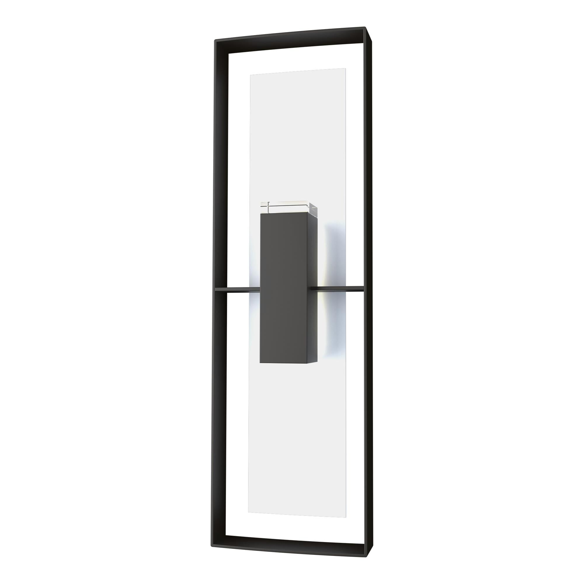 Shown in Coastal Oil Rubbed Bronze finish and Clear glass and Coastal White accent