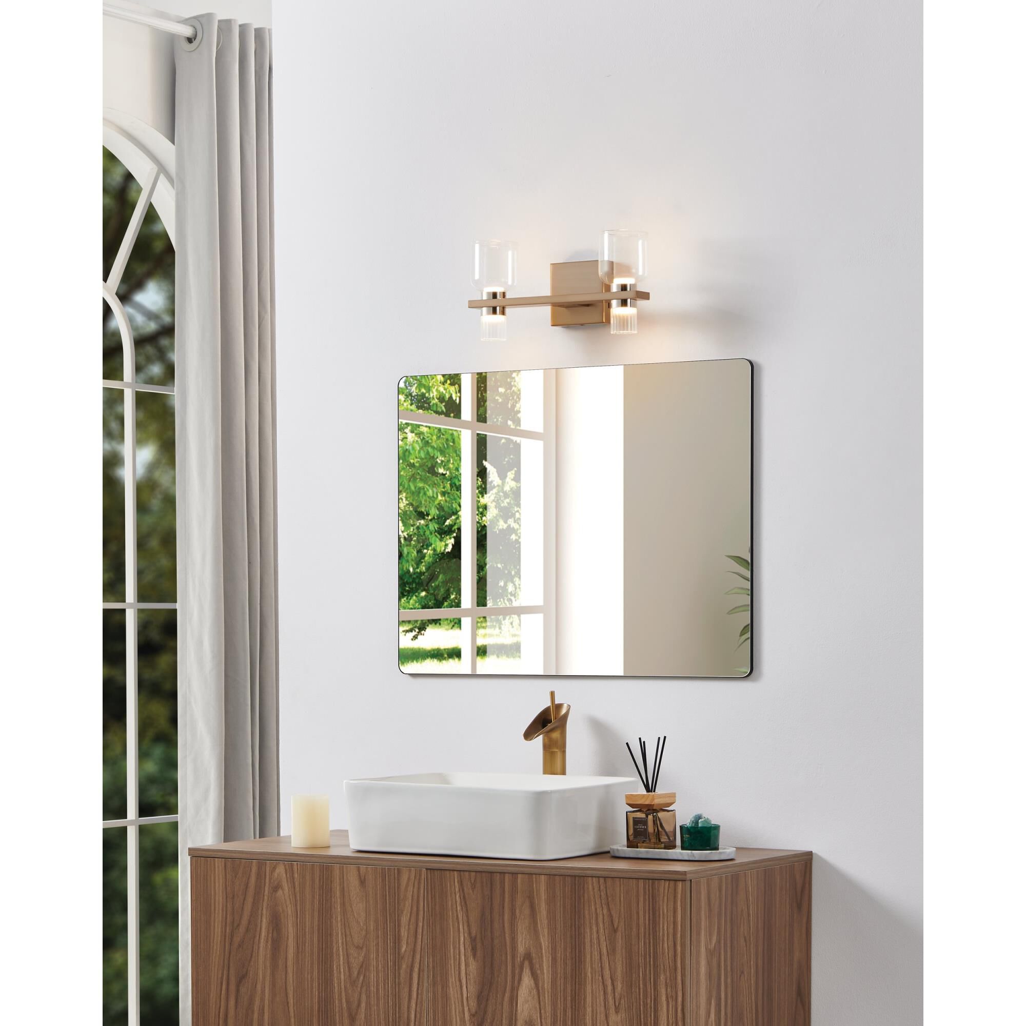 Amelia 15 Inch Bath Vanity Light by Eglo Lighting