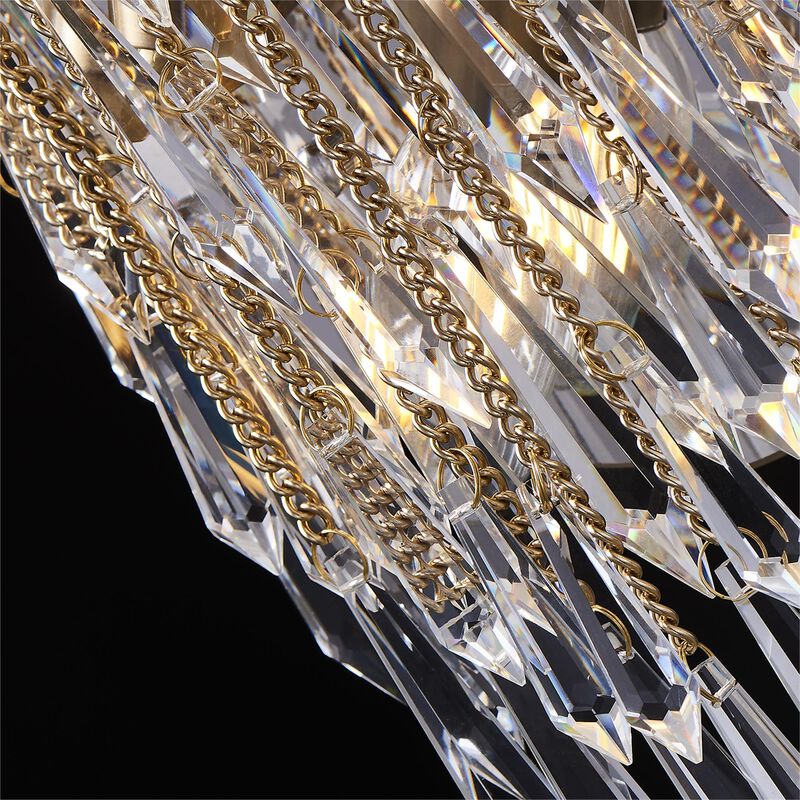 Frangia Large 3 Light Wall Sconce by Allegri
