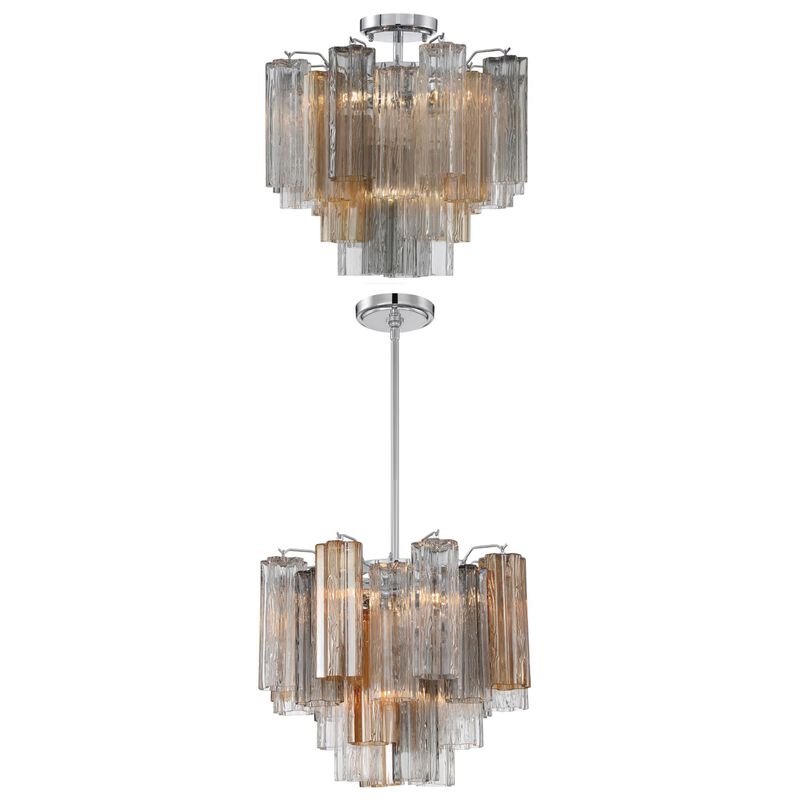 Addis 18 Inch Chandelier by Crystorama