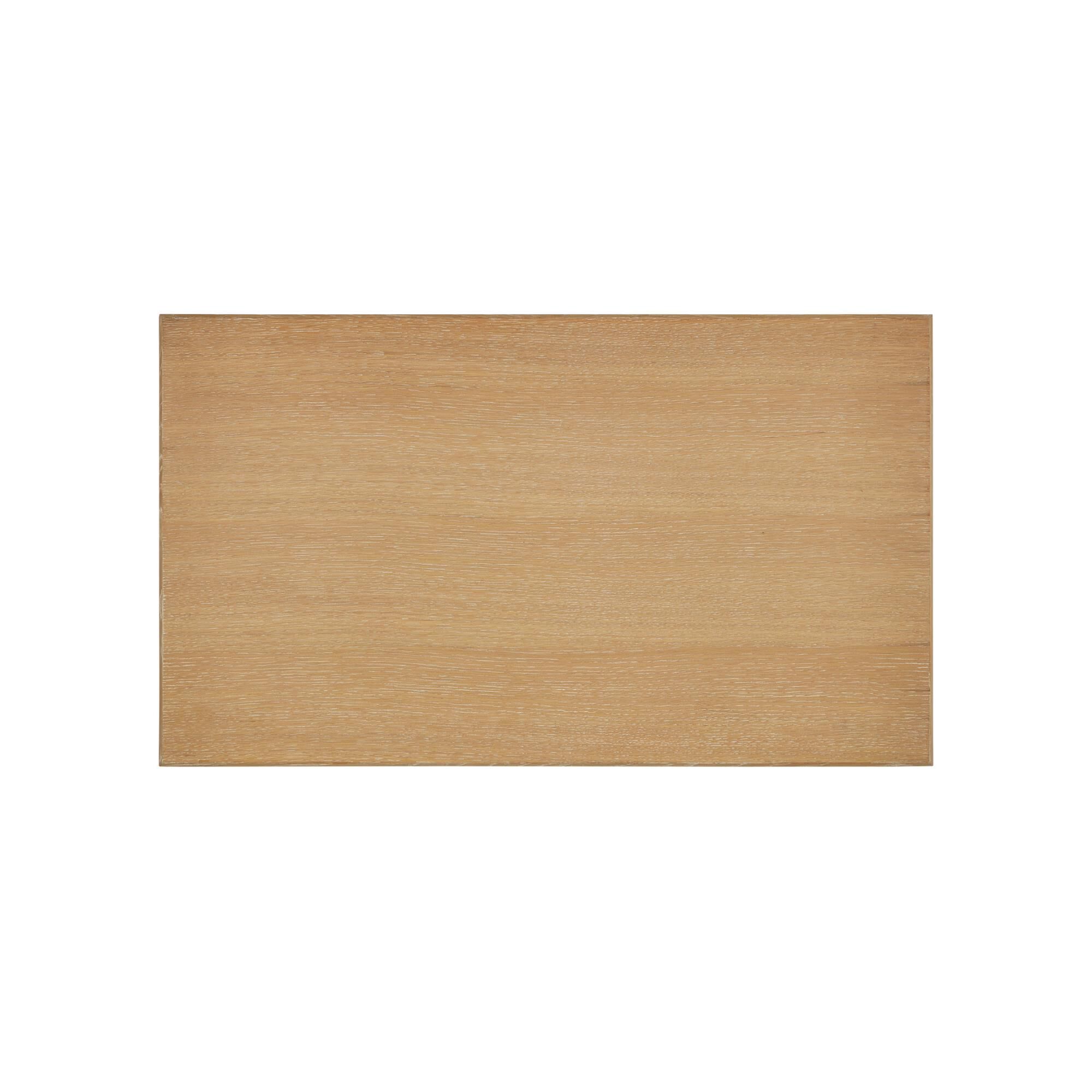 Shown in Washed Oak/Black finish