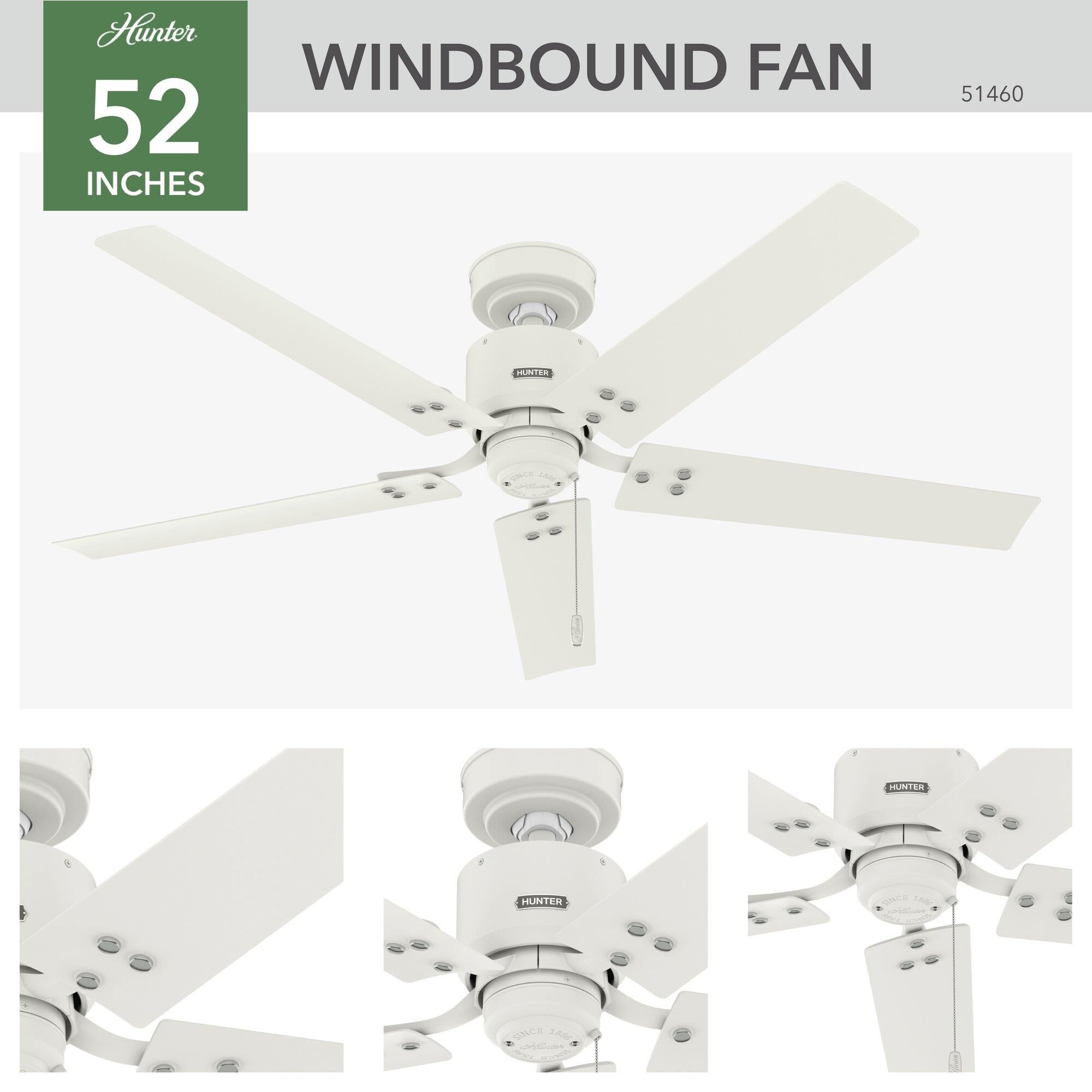 Windbound 52 Inch Ceiling Fan by Hunter Fan