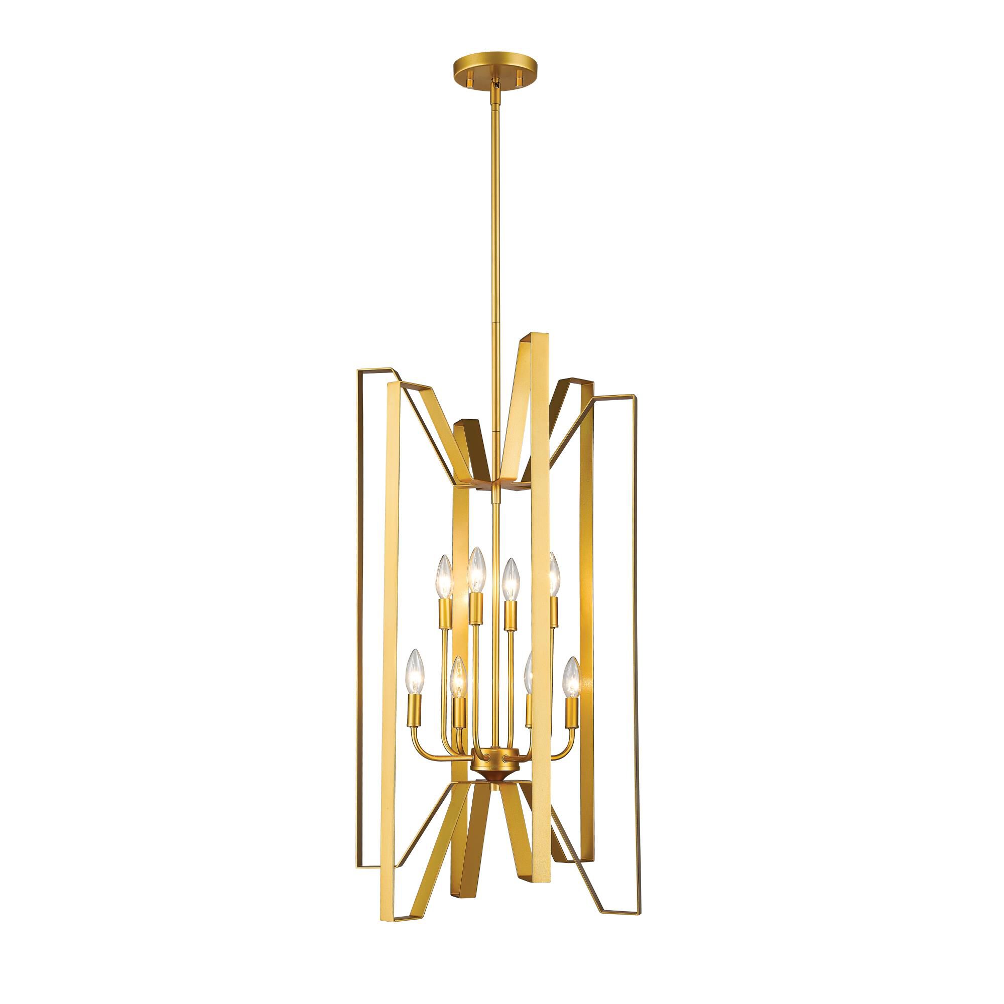 Shown in Polished Metallic Gold finish and --- glass and --- shade