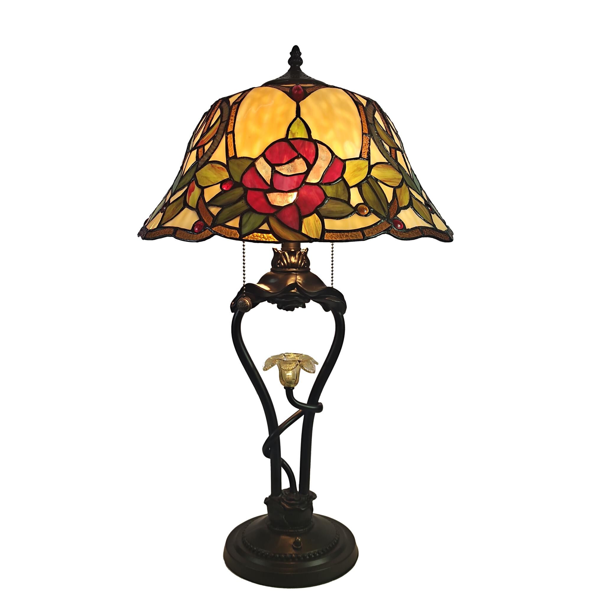Amber 26 Inch Table Lamp by Dale Tiffany