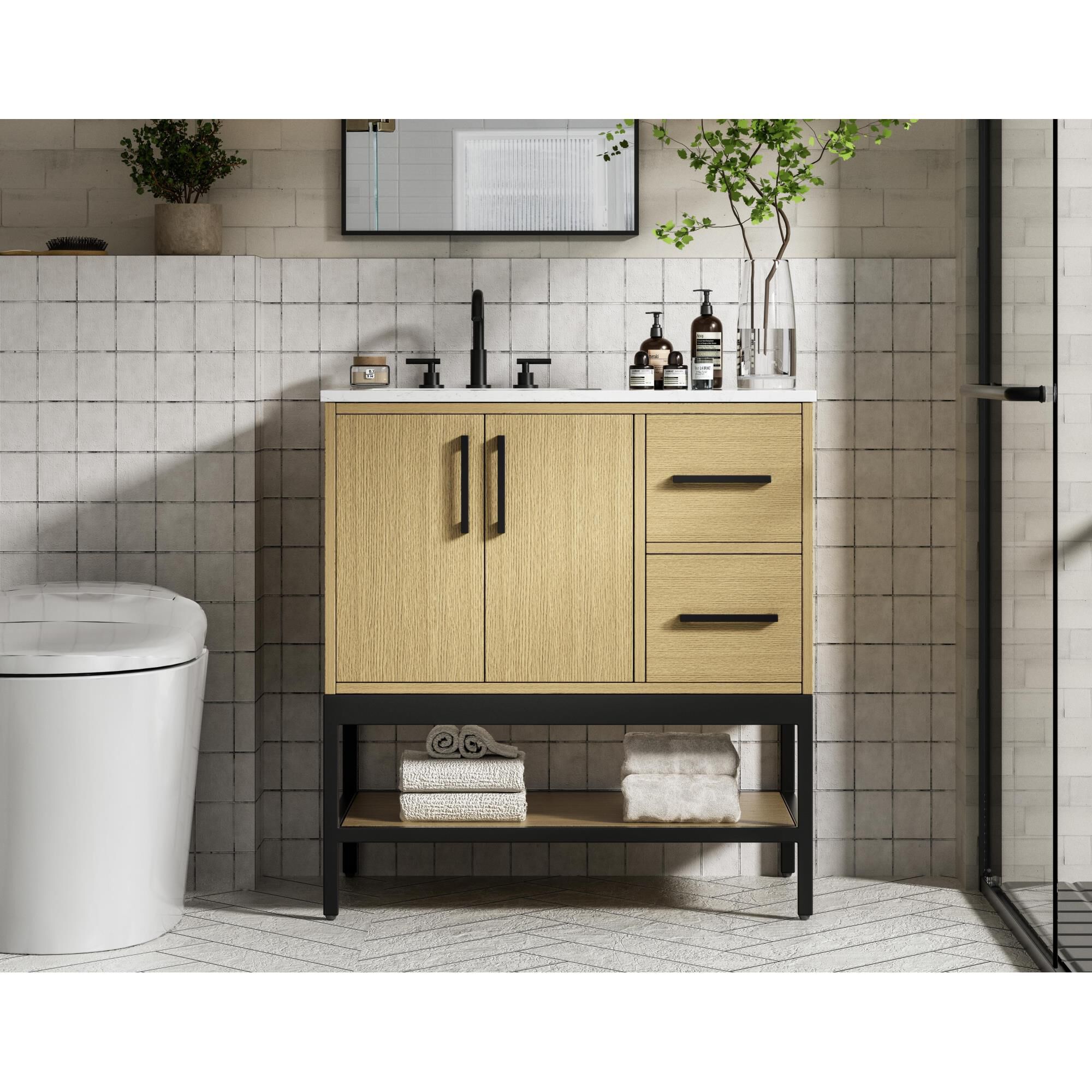 Lennox 0 Inch Bath Vanity by Elegant Dcor