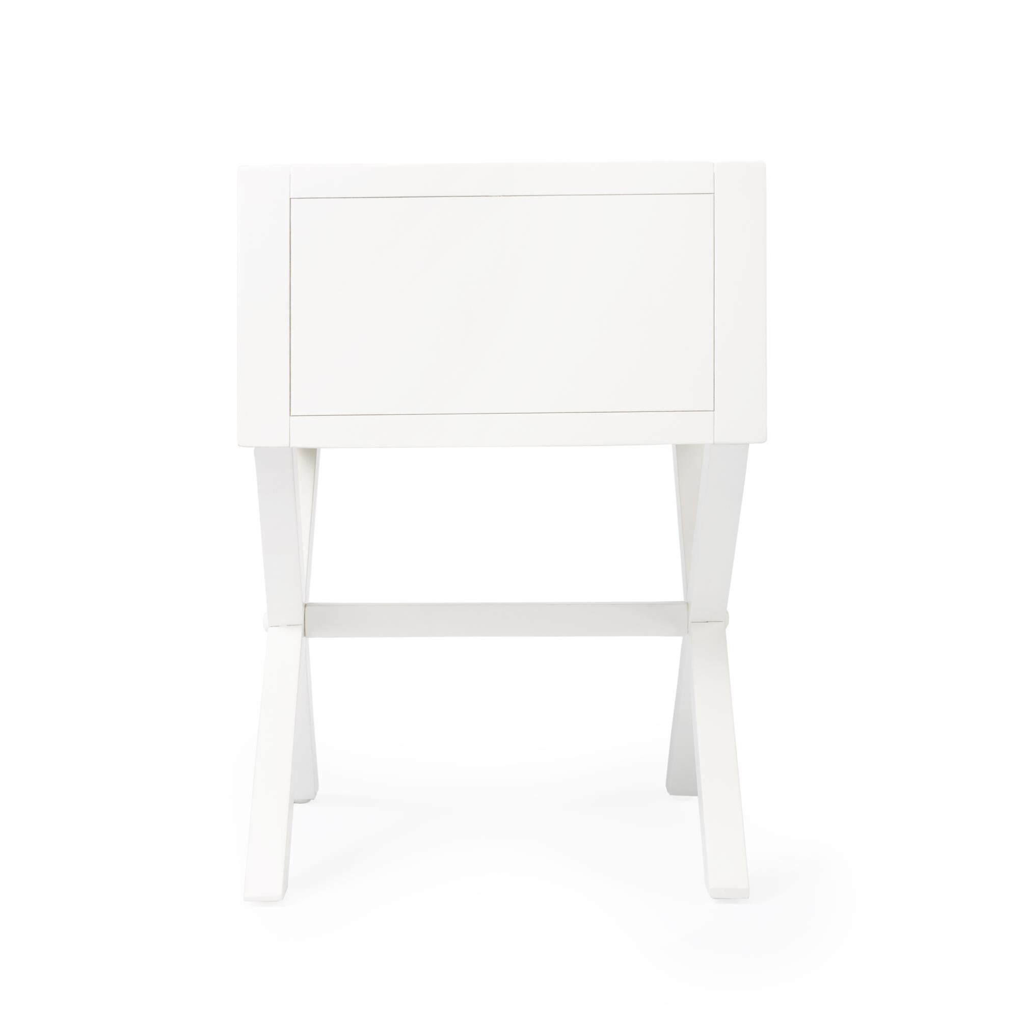 Shown in White finish