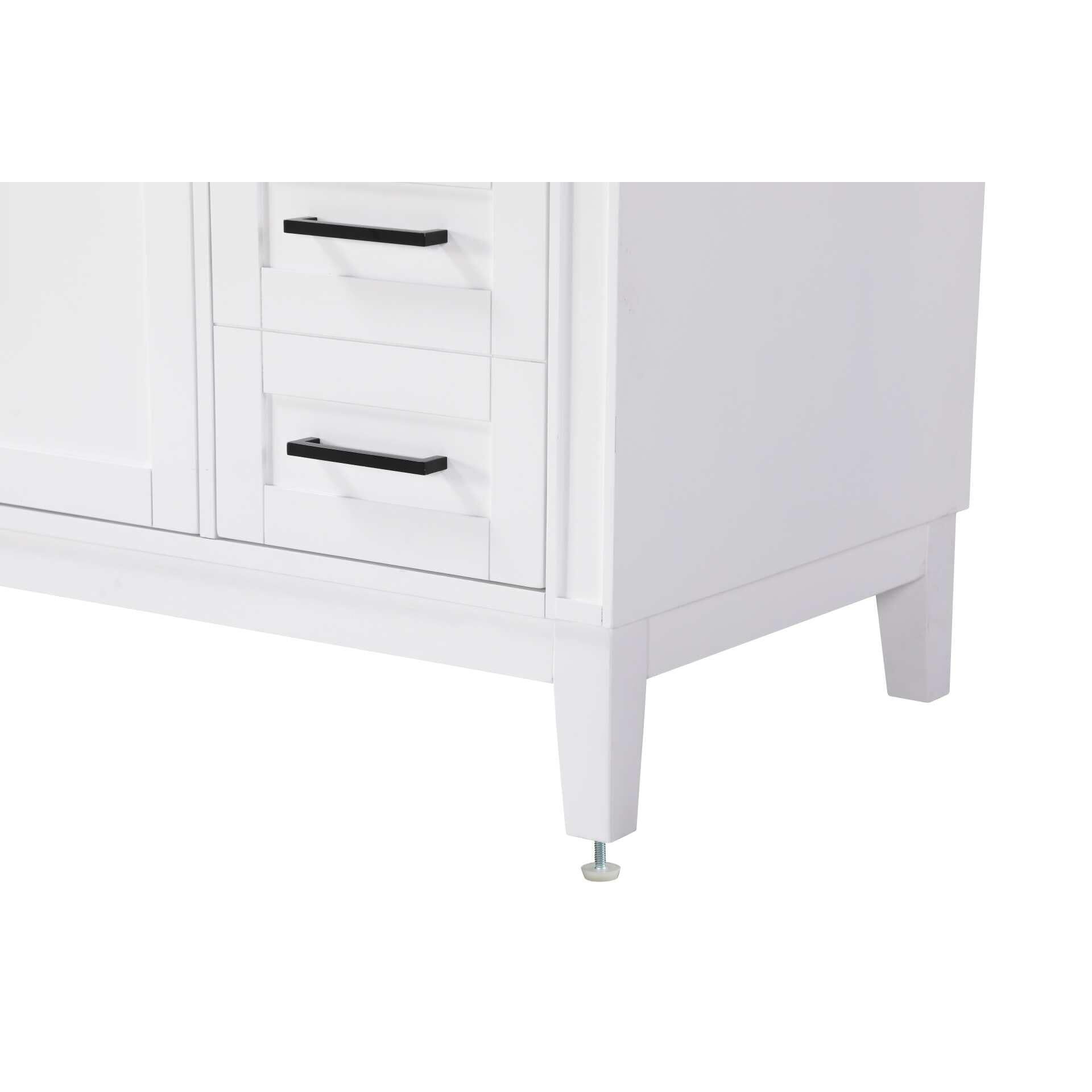 Shown in White finish