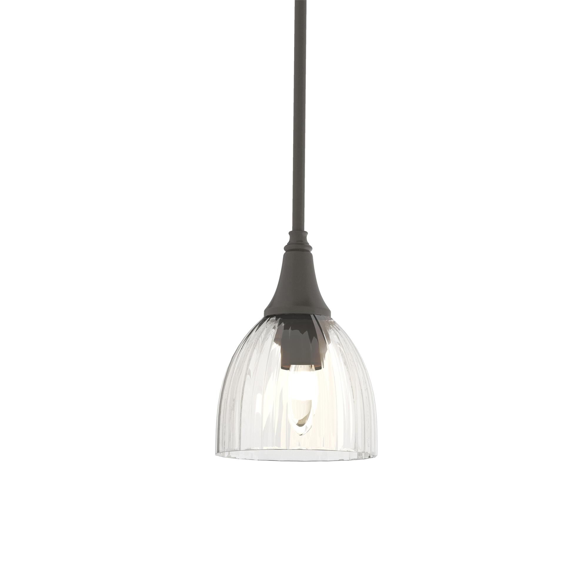 Shown in Dark Smoke finish and Water glass