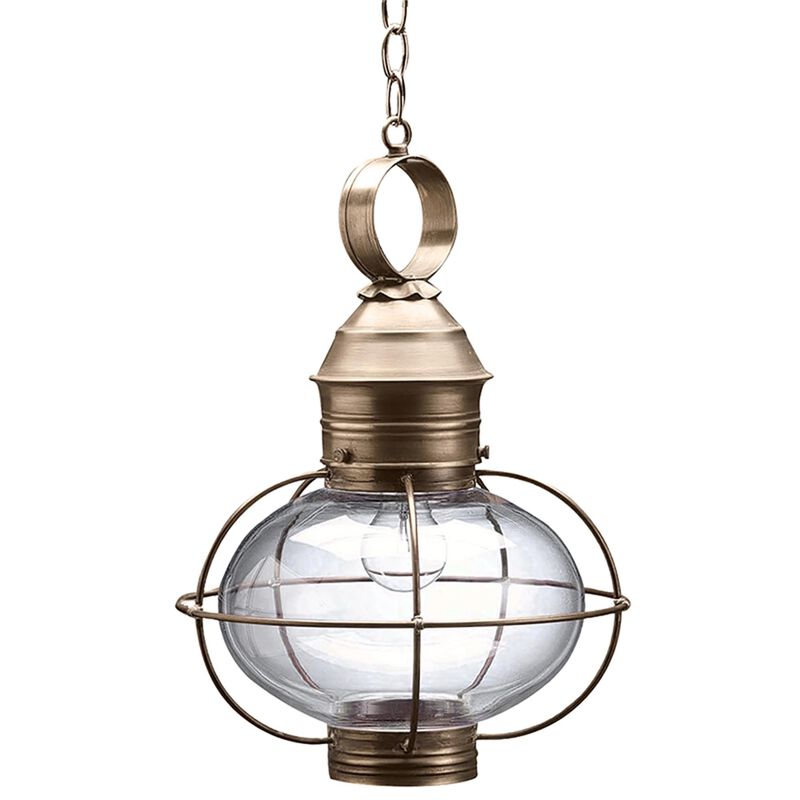Onion 17 Inch 1 Light Outdoor Hanging Lantern by Northeast Lantern