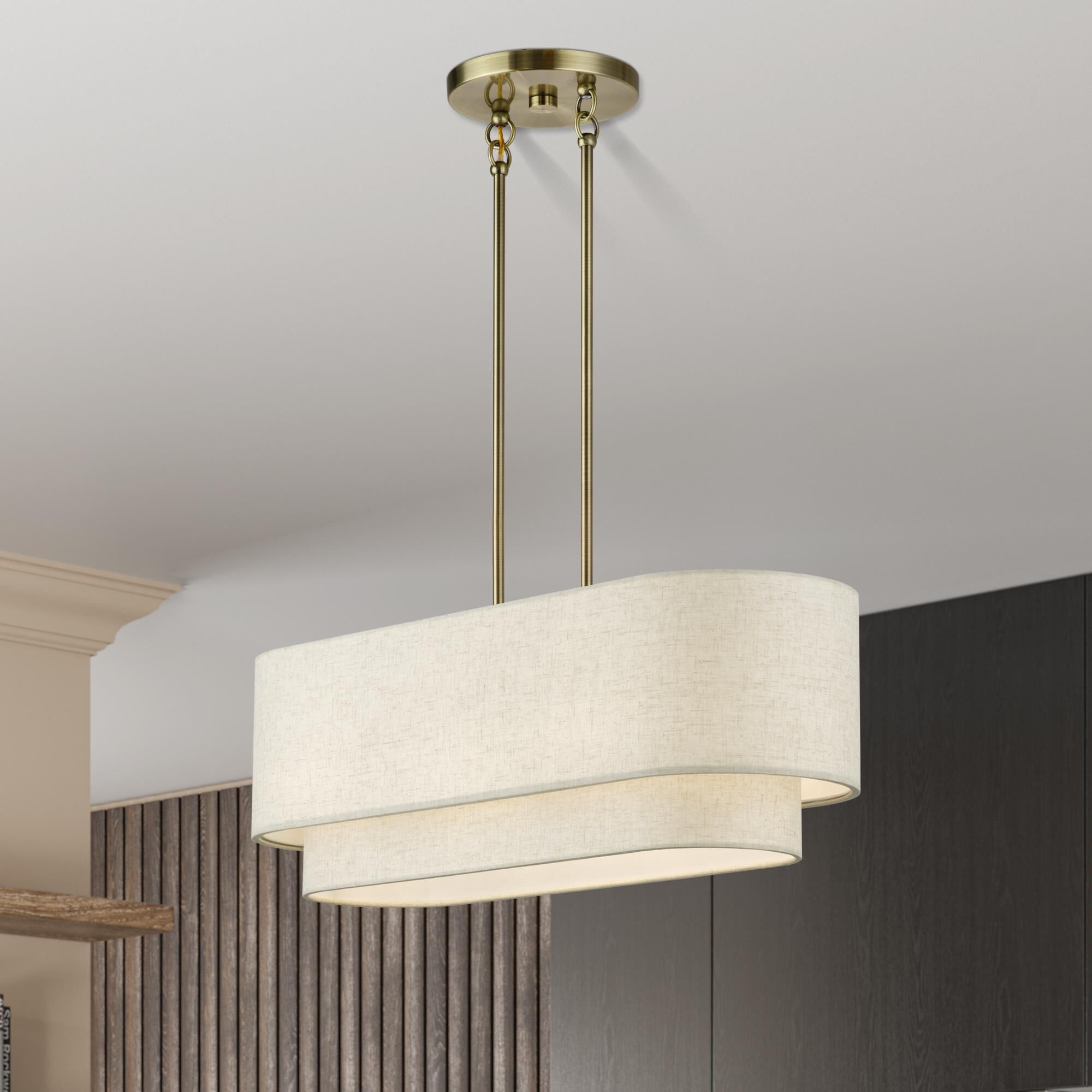 Manorwood 30 Inch Linear Suspension Light by Livex Lighting