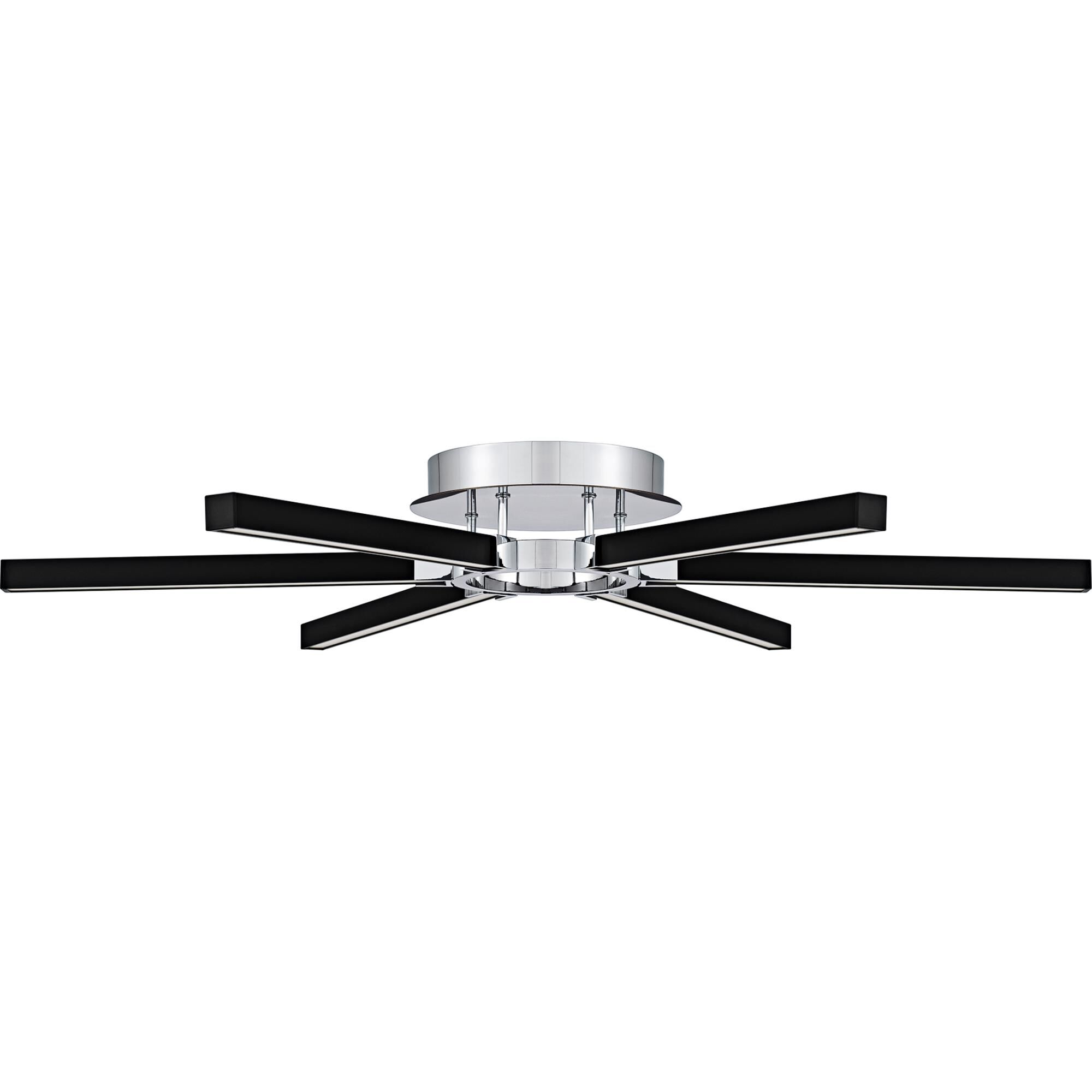 Zealand 36 Inch Semi Flush Mount by Quoizel