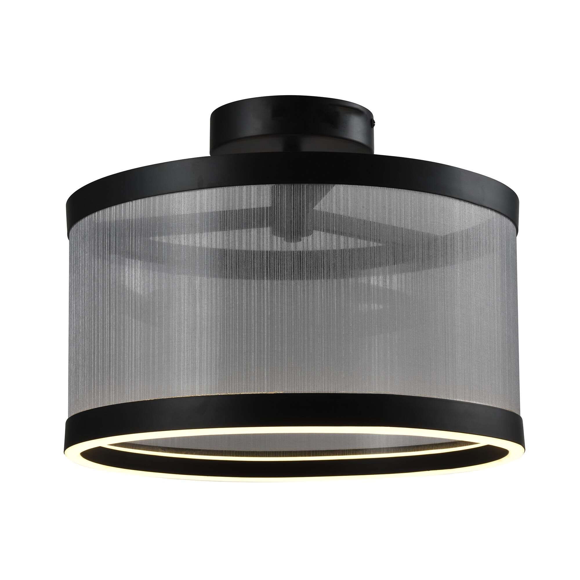 Cora 15 Inch Semi Flush Mount by Artcraft