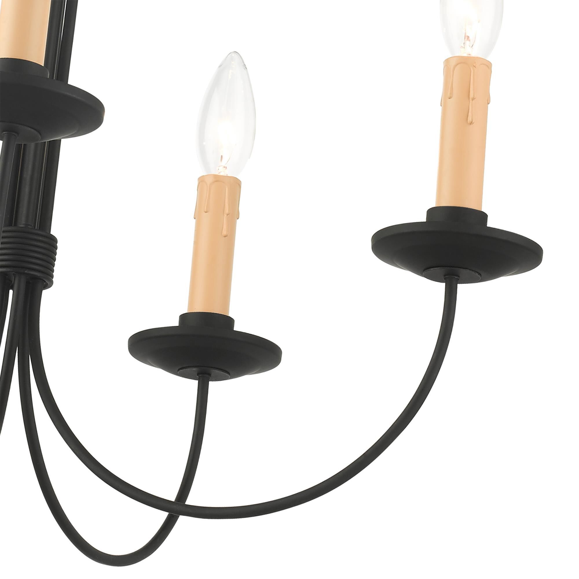 Heritage 20 Inch 5 Light Mini Chandelier by Livex Lighting