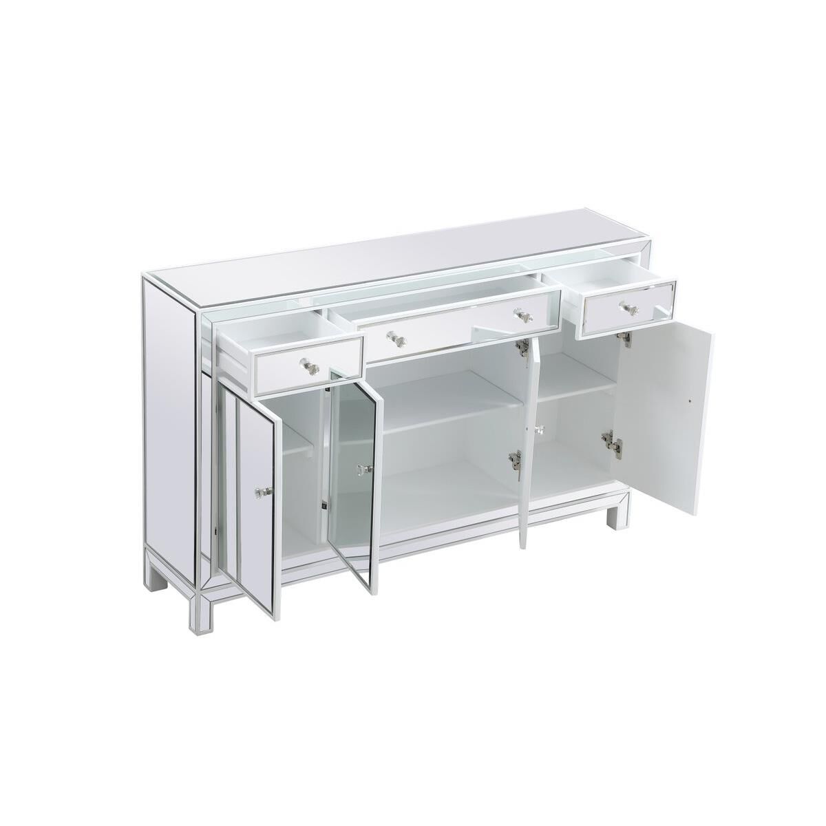 Shown in White finish