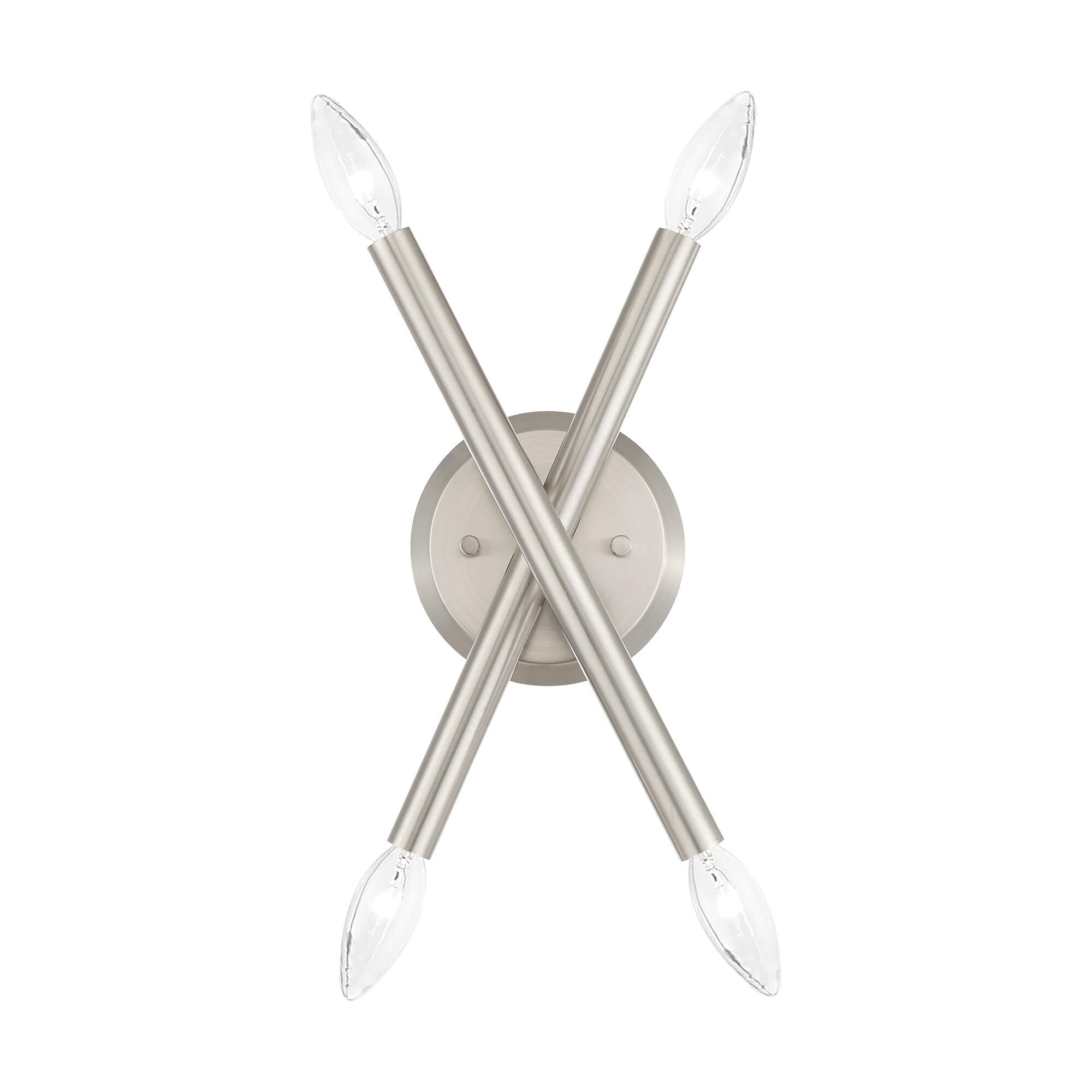 Shown in Brushed Nickel finish