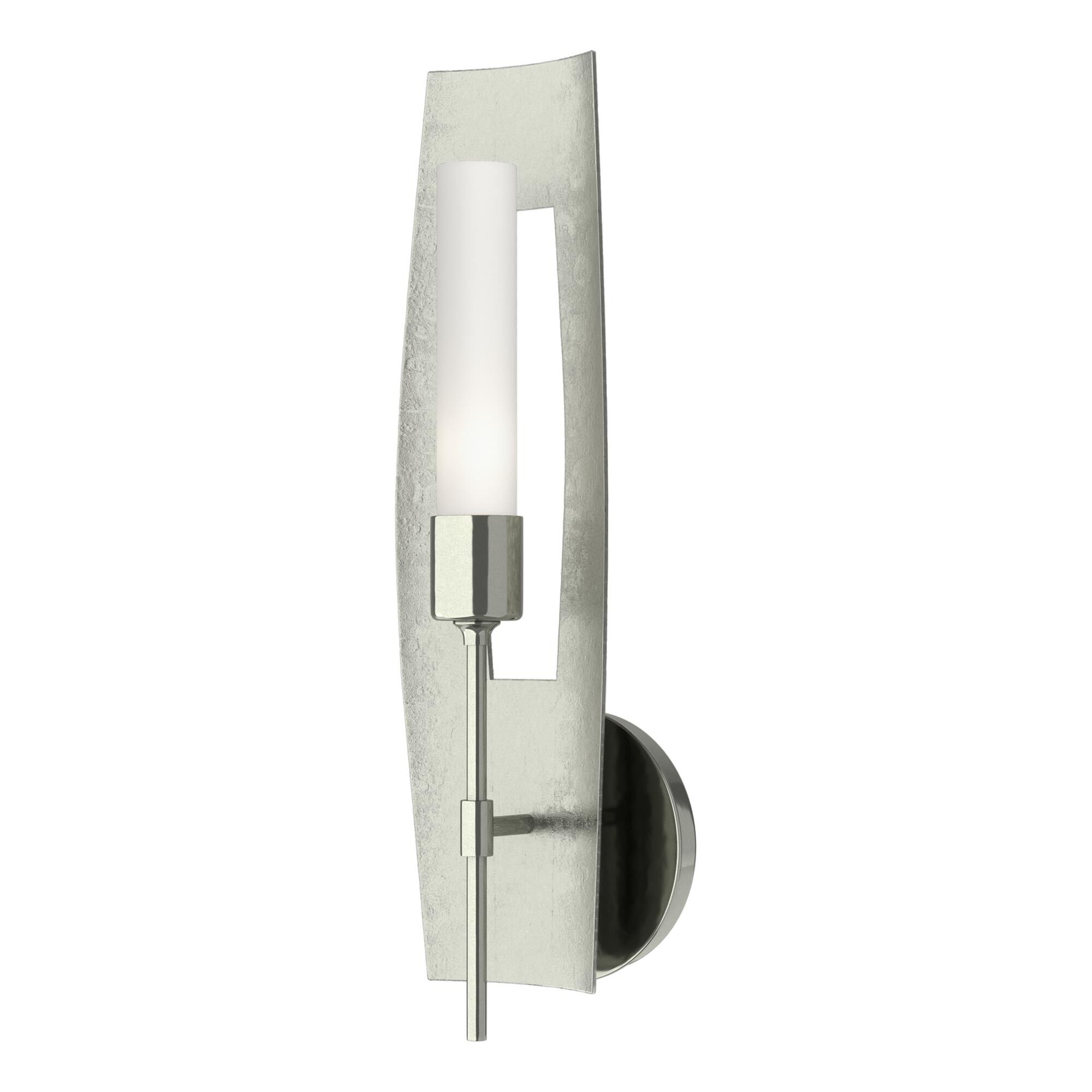Shown in Sterling finish and Frosted glass