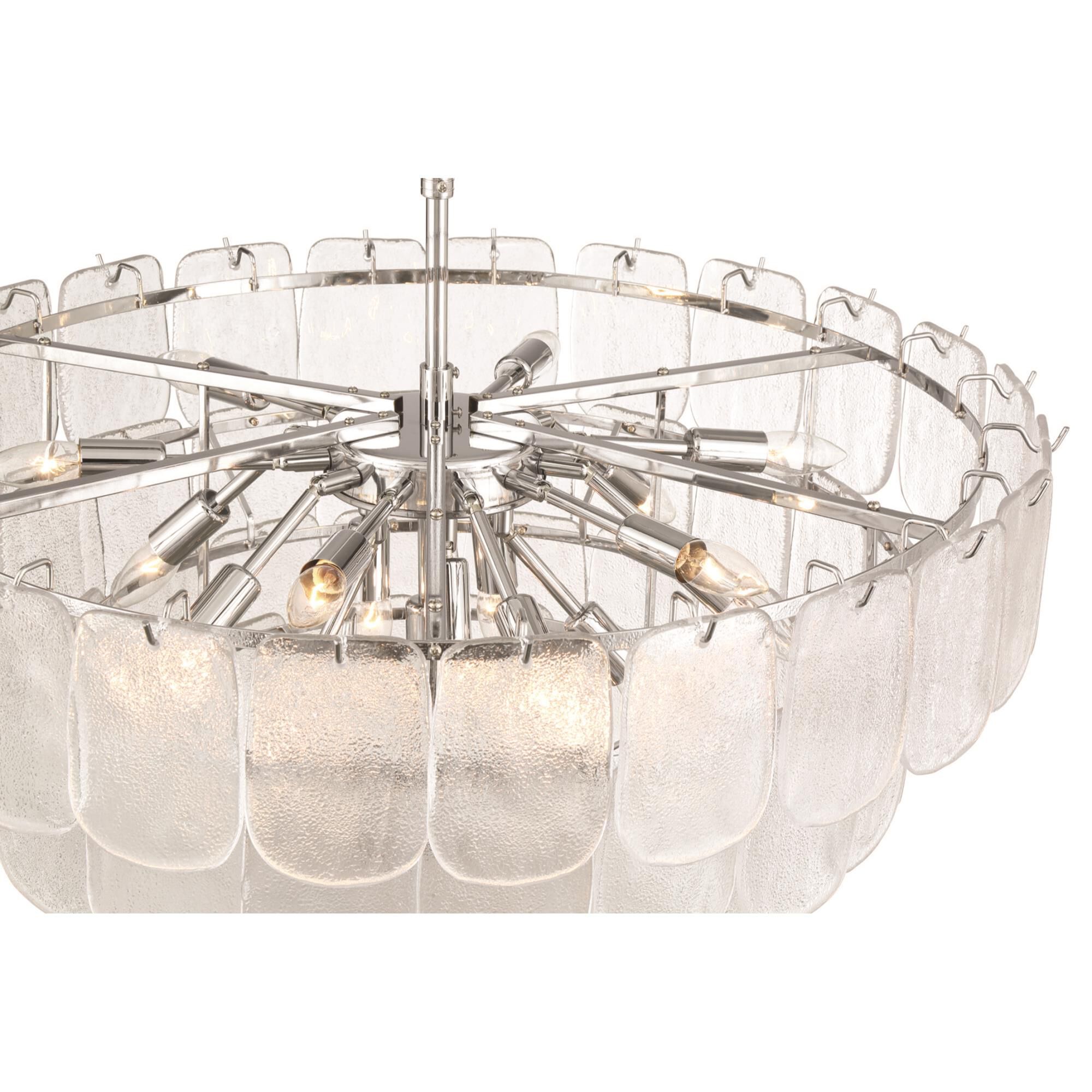Bianca 32 Inch Chandelier by Artcraft