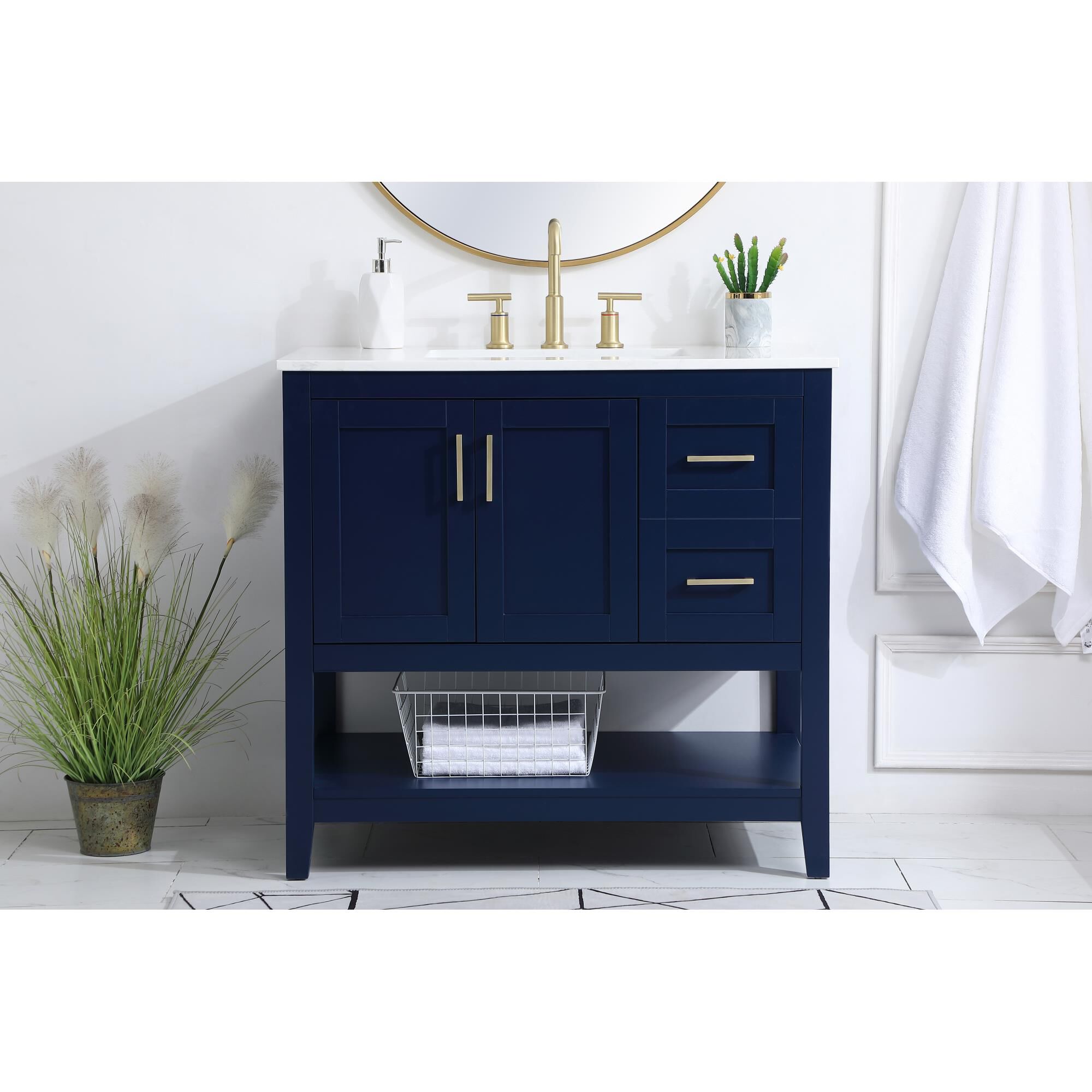 Aubrey Bath Vanity by Elegant Decor