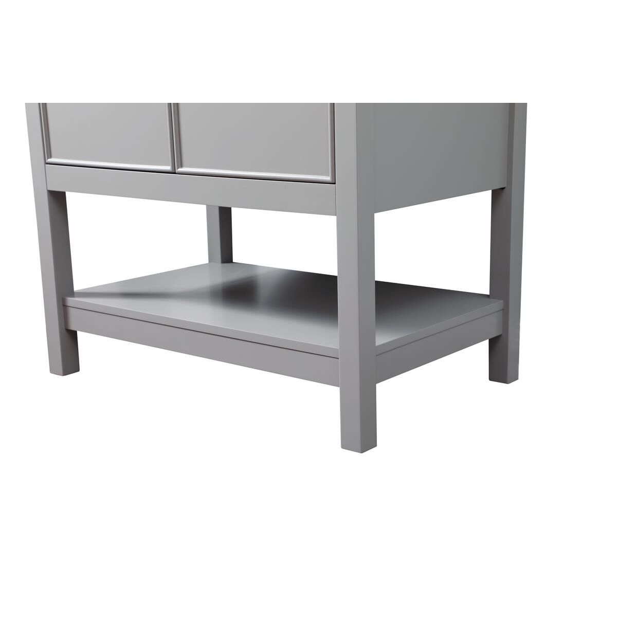 Shown in Grey finish