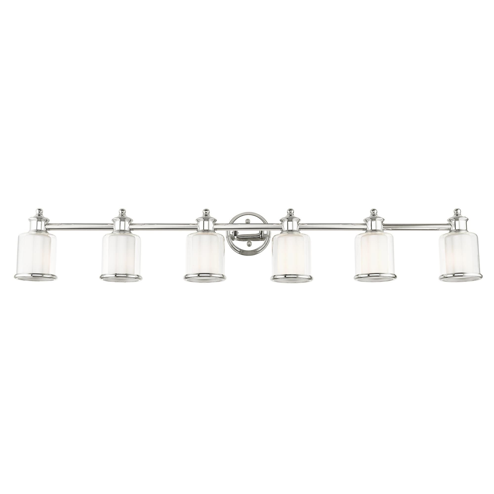 Middlebush 55 Inch 6 Light Bath Vanity Light by Livex Lighting
