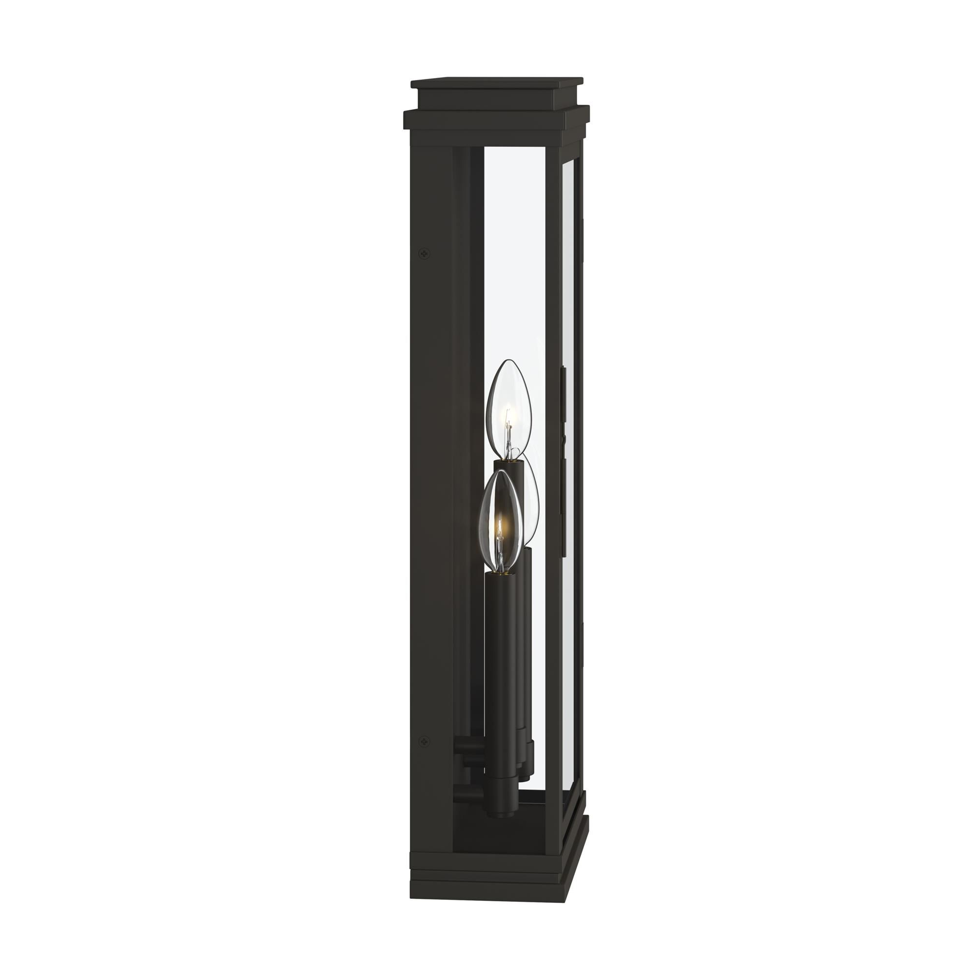 Shown in Olde Bronze finish and Clear glass