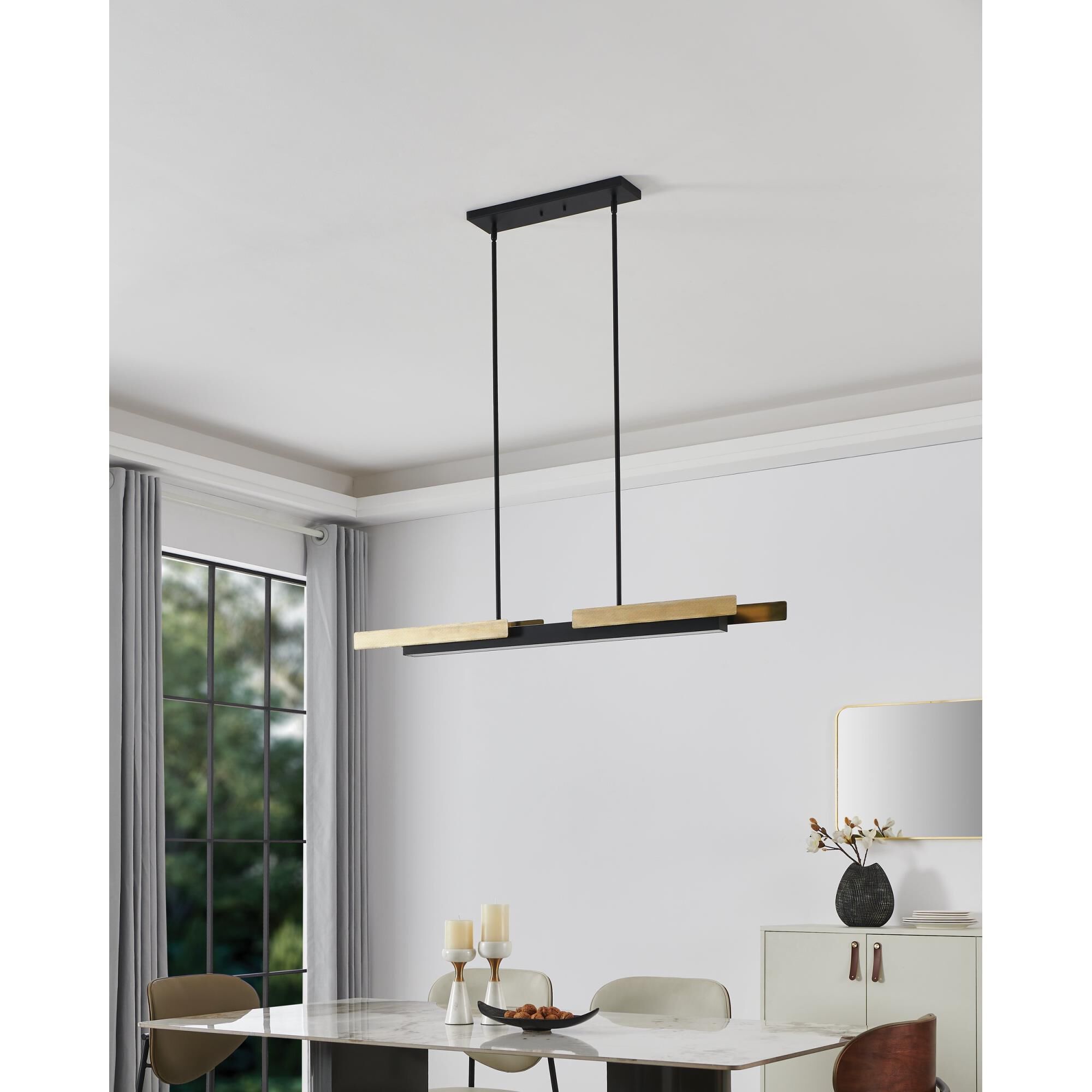 Grazia 48 Inch Linear Suspension Light by Eglo Lighting
