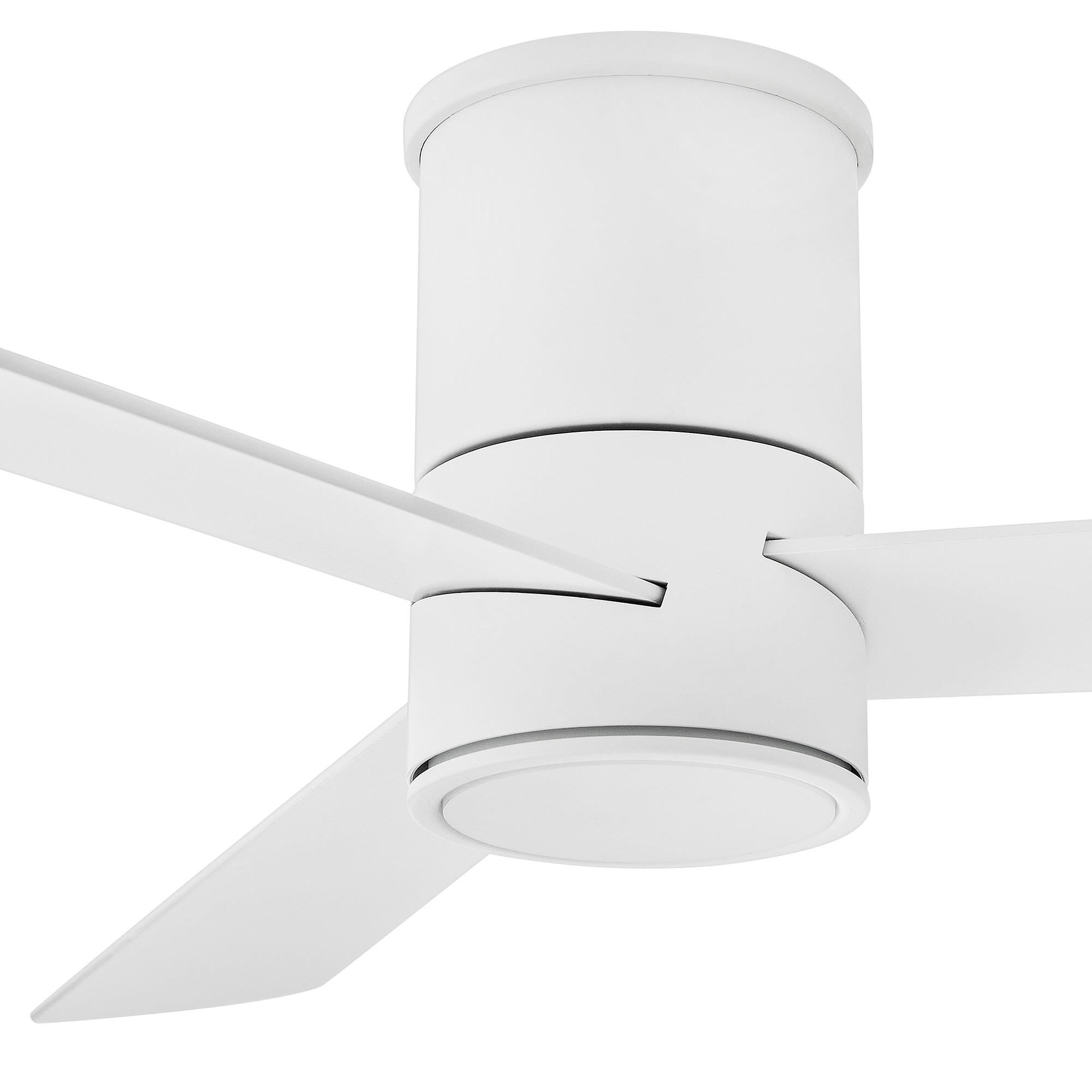 Speck 52 Inch Flush Mount Fan with Light Kit,