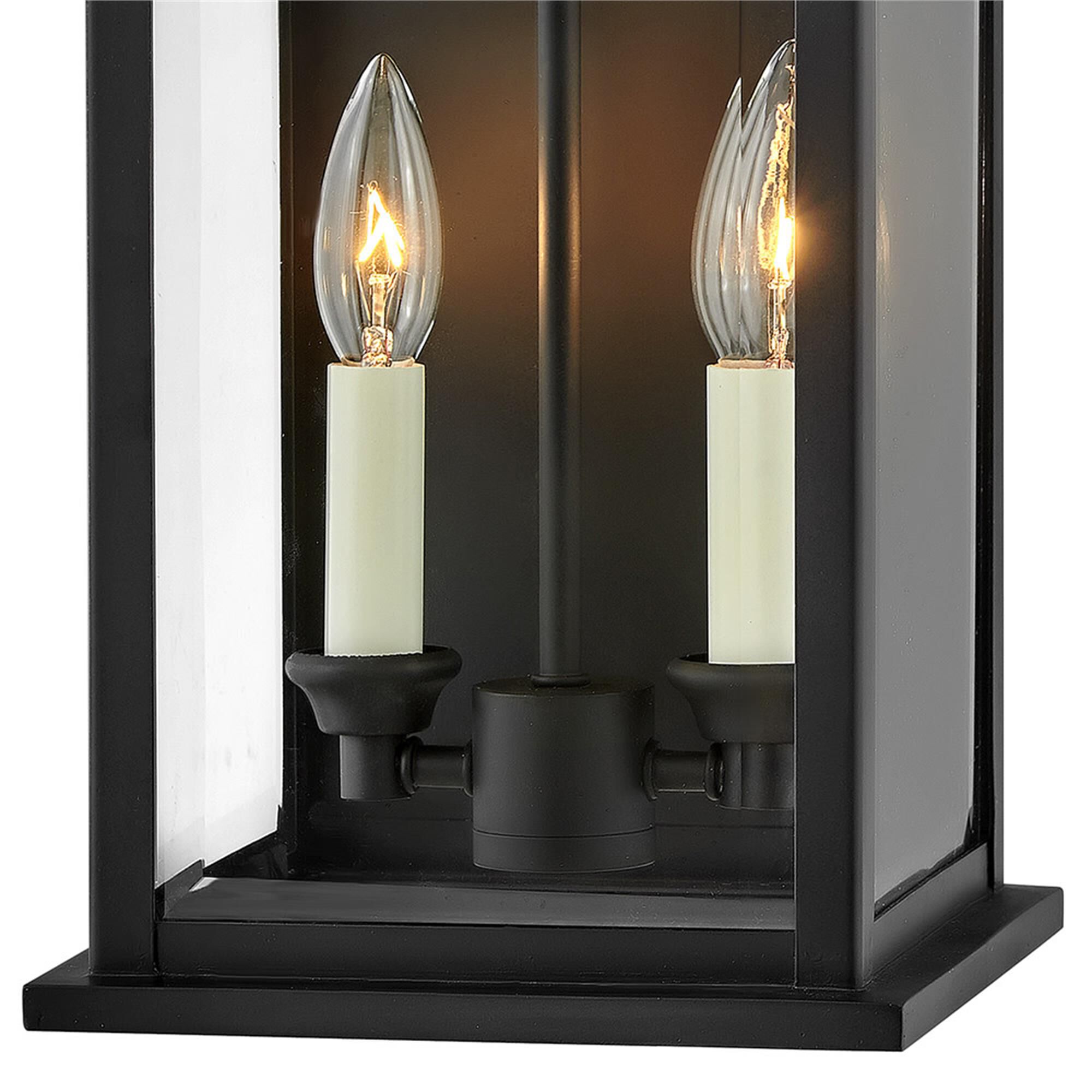 Weymouth 14 Inch Tall 3 Light Outdoor Wall Light,