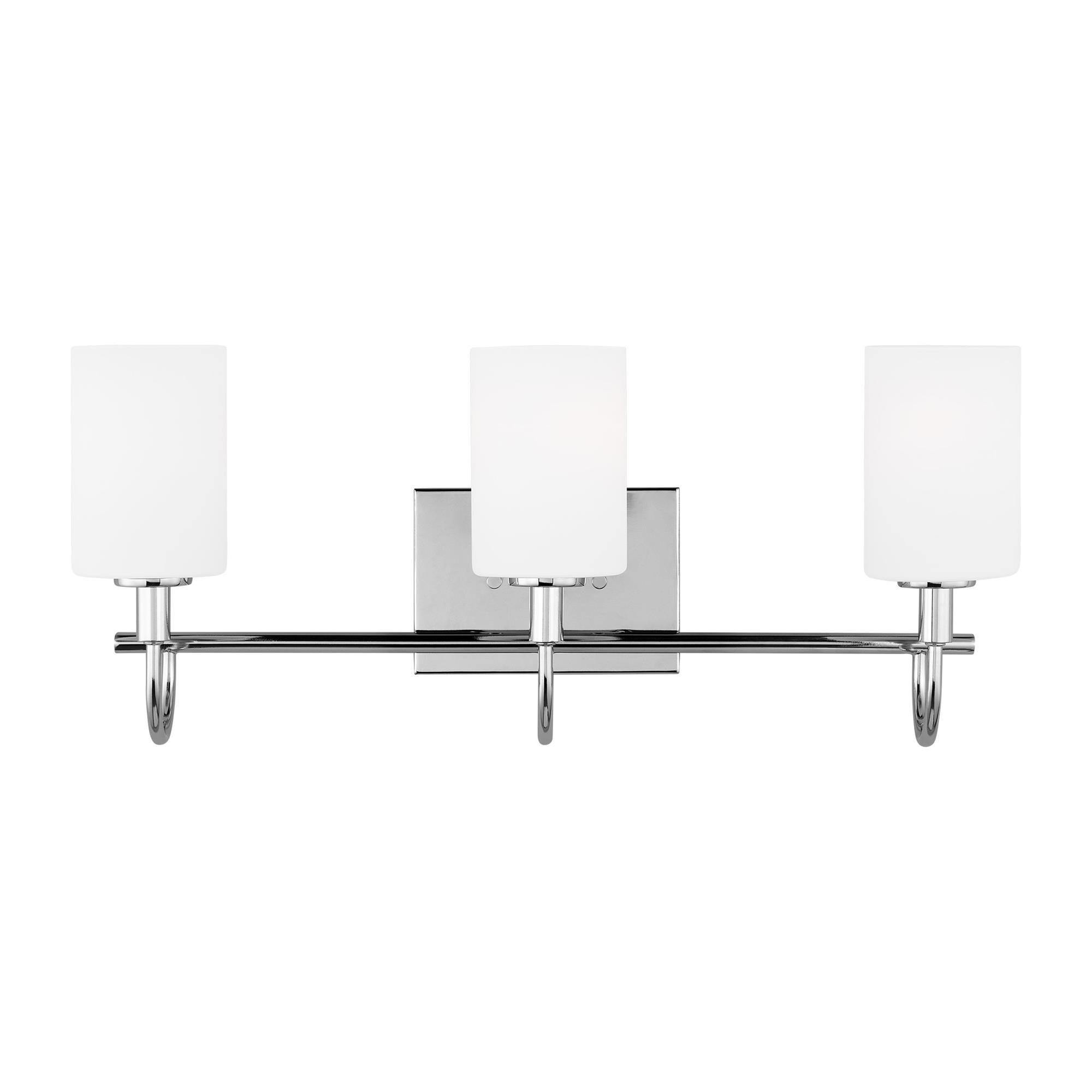 Shown in Chrome finish and Etched / White Inside glass and Etched / White Inside Glass s shade