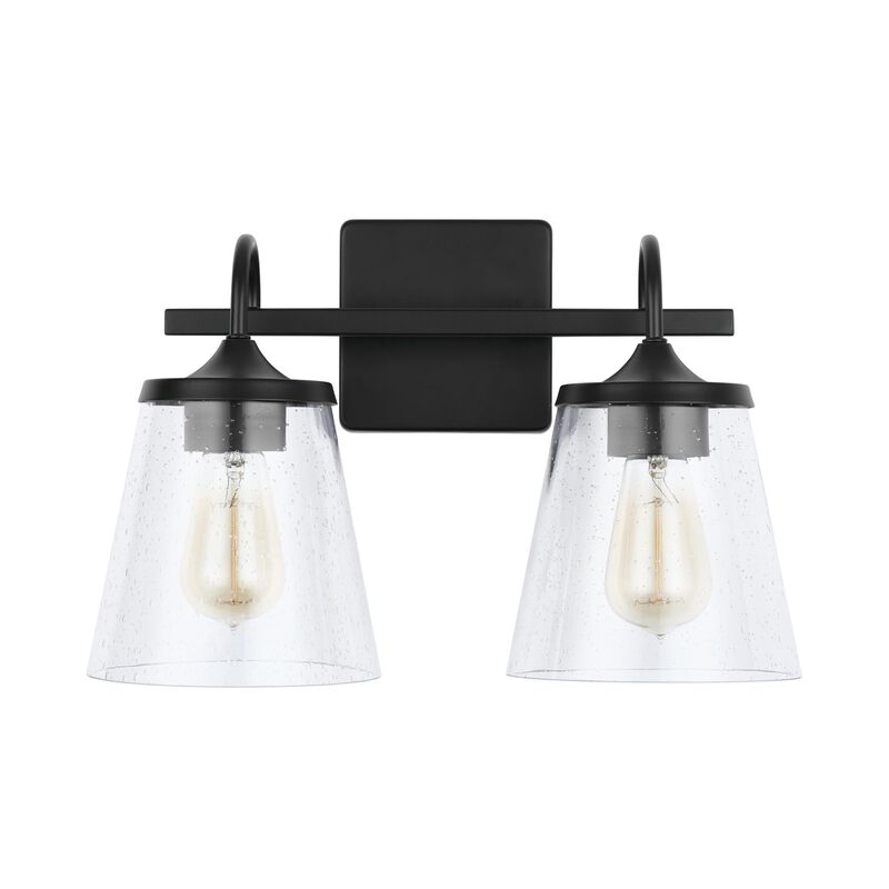 Independent 15 Inch 2 Light Bath Vanity Light by Capital Lighting Fixture Company