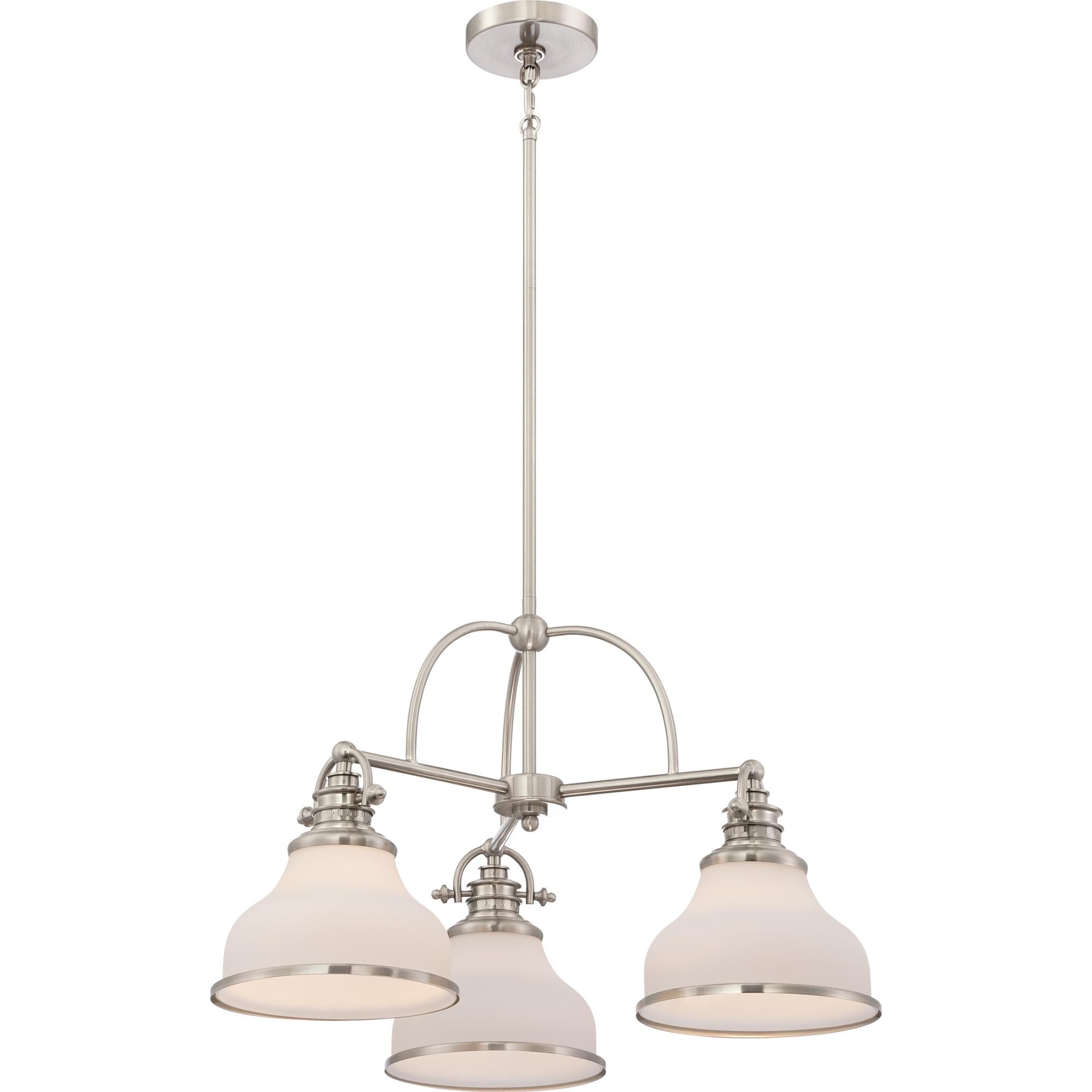 Grant 24 Inch 3 Light Chandelier by Quoizel