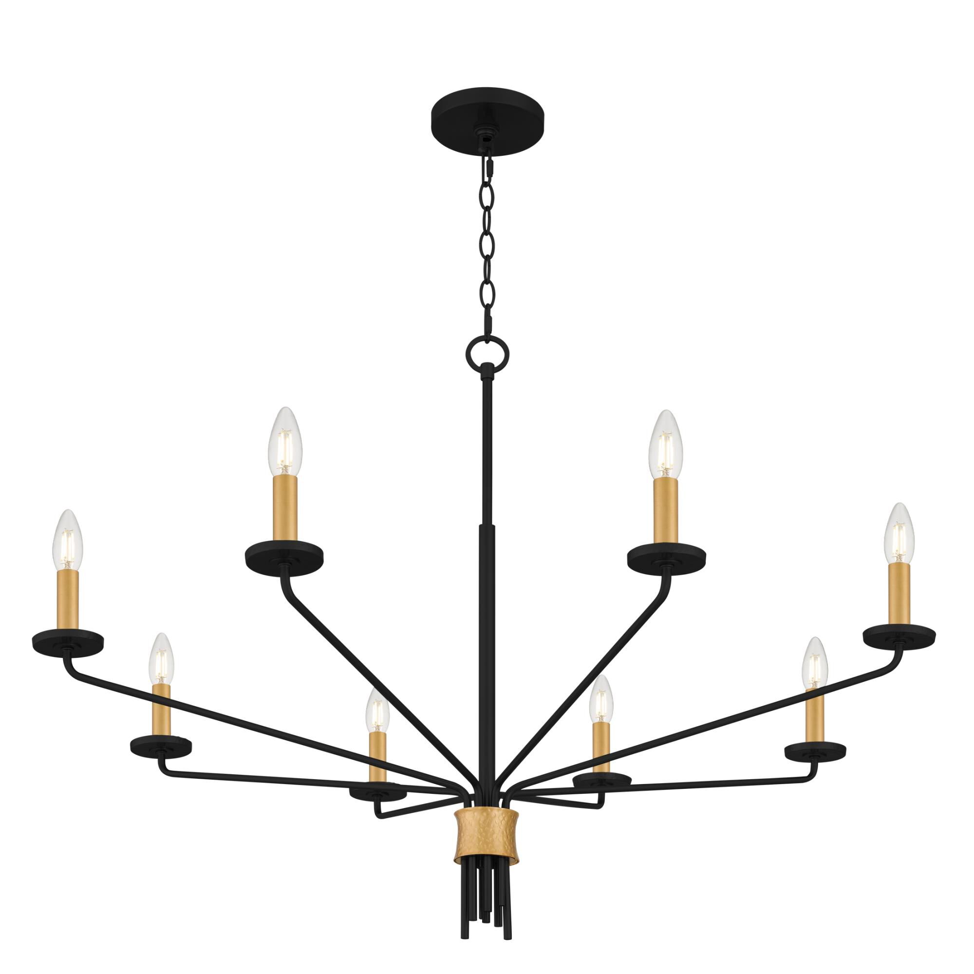 Alexander 40 Inch Chandelier by Quoizel