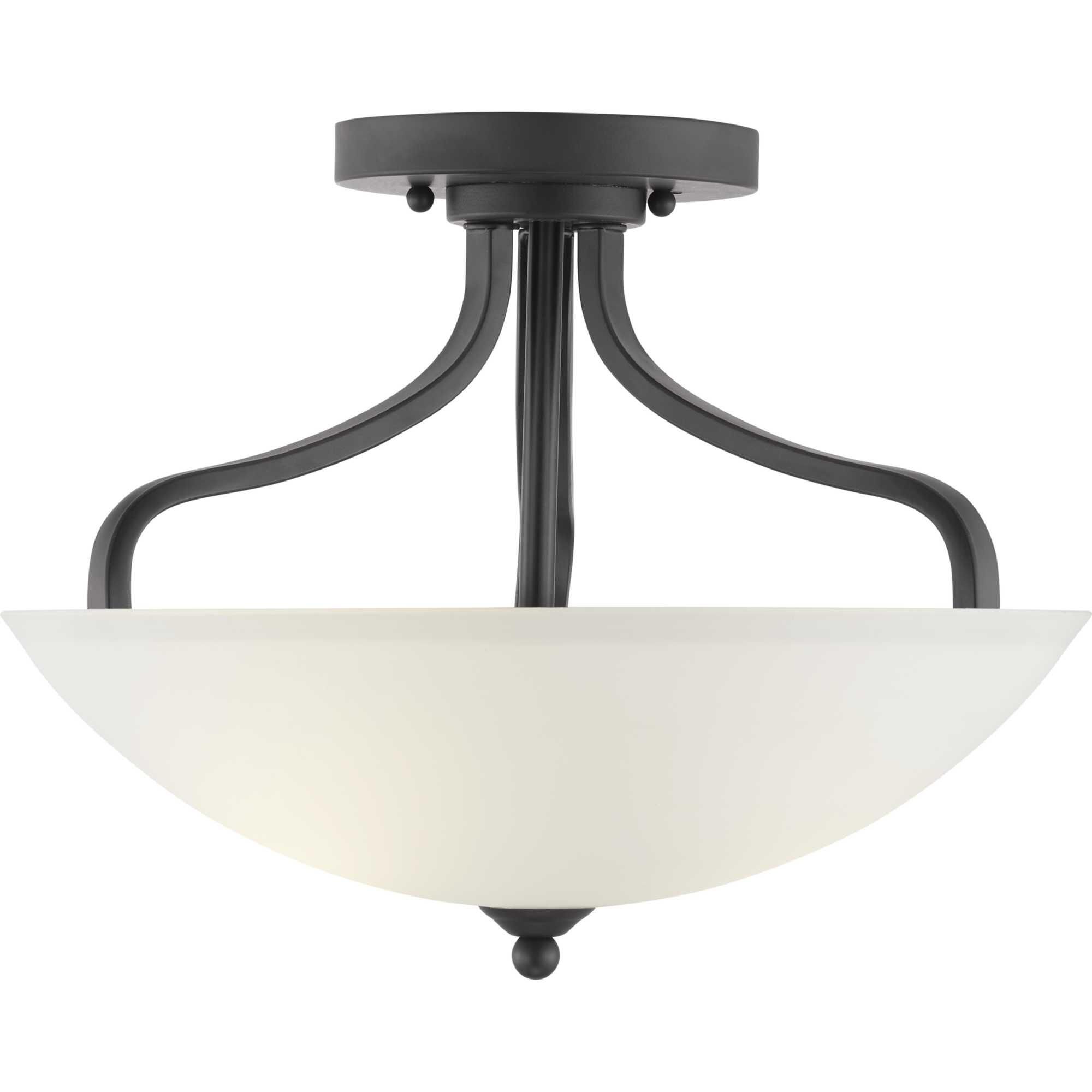 Laird 15 Inch 3 Light Semi Flush Mount by Progress Lighting