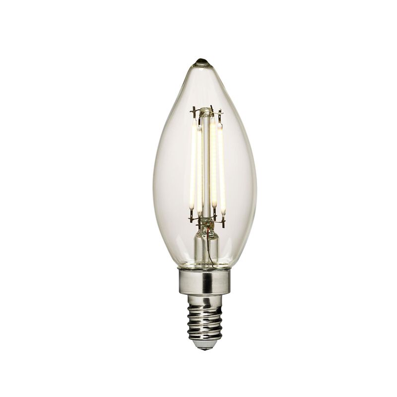 Dimmable 4 Watt 3000K Torpedo Shaped LED Light Bulb by Visual Comfort Studio Collection