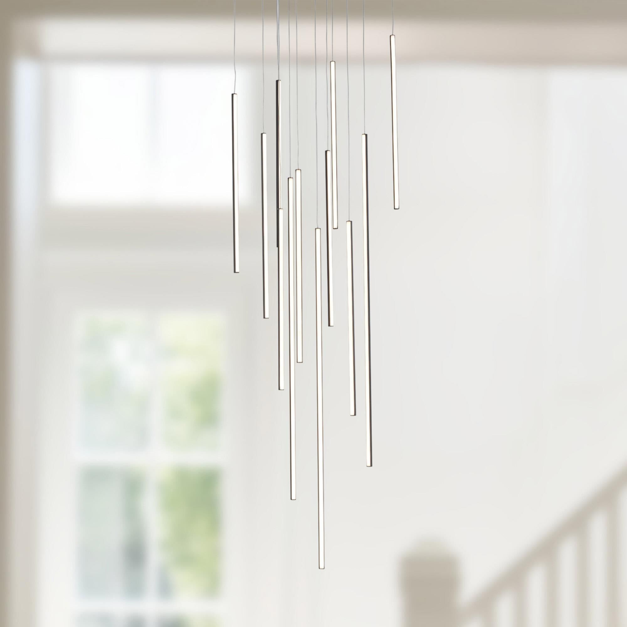 Chute 24 Inch Multi Light Pendant by Kuzco Lighting