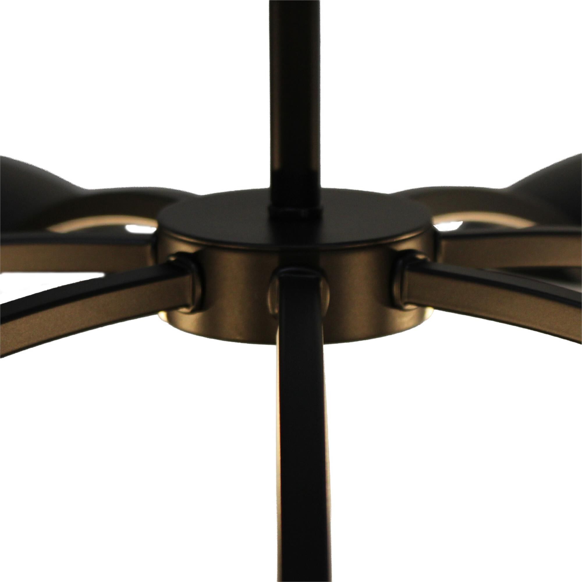 Redding 38 Inch 1 Light LED Chandelier by Kalco Lighting