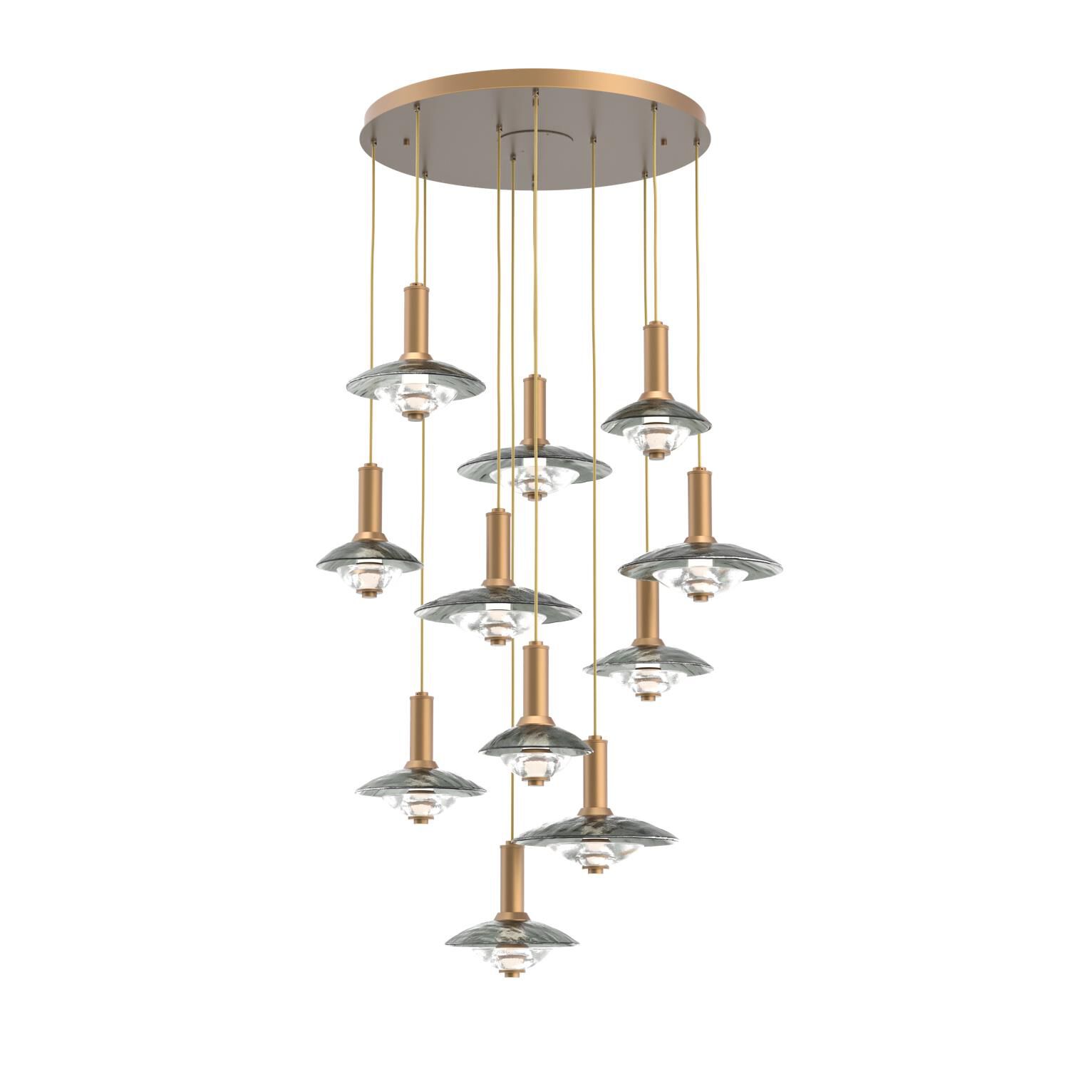 Levi Wilson Cirrus 44 Inch Multi Light Pendant by Hammerton Studio