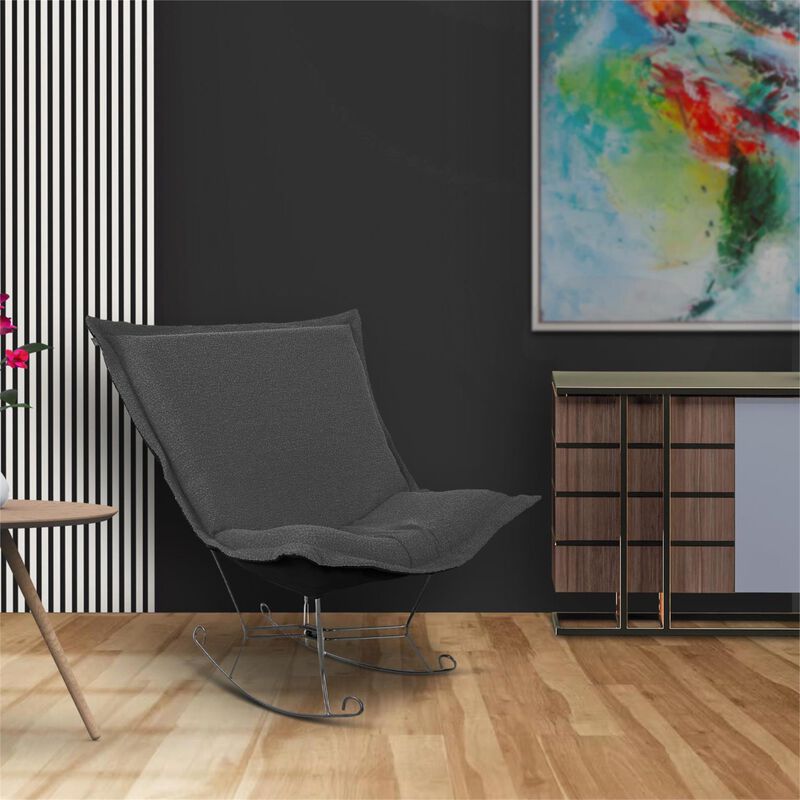 The Barbet Puff Accent Chair by Howard Elliott
