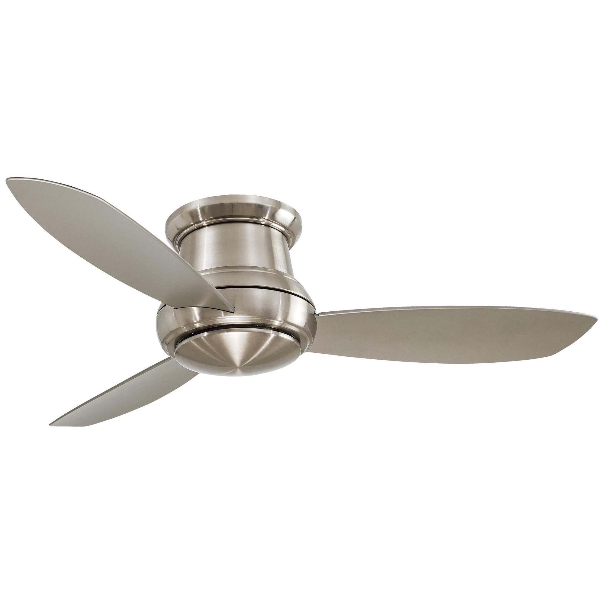Concept 52 Inch Flush Mount Fan with Light Kit,